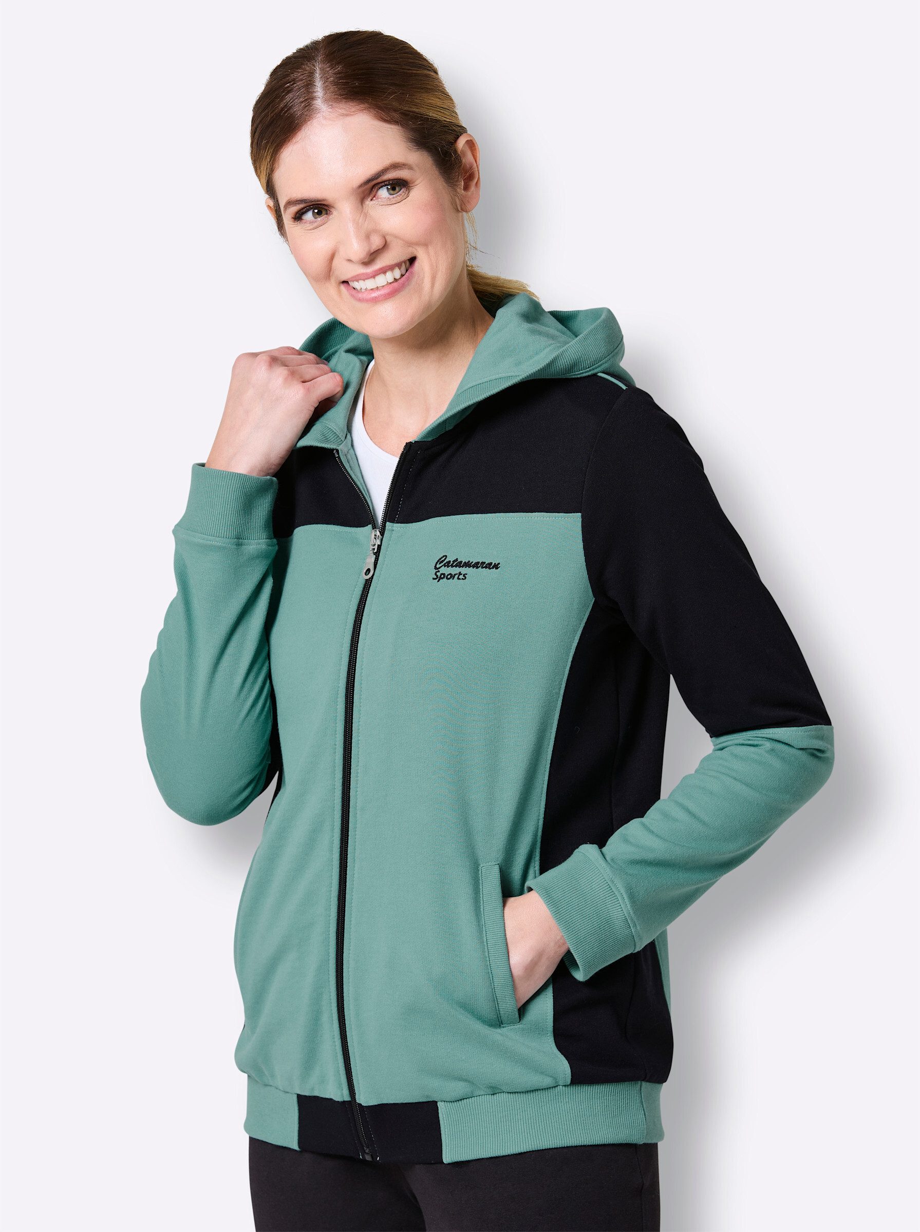 Trainingsshirt Freizeitjacke Langarm