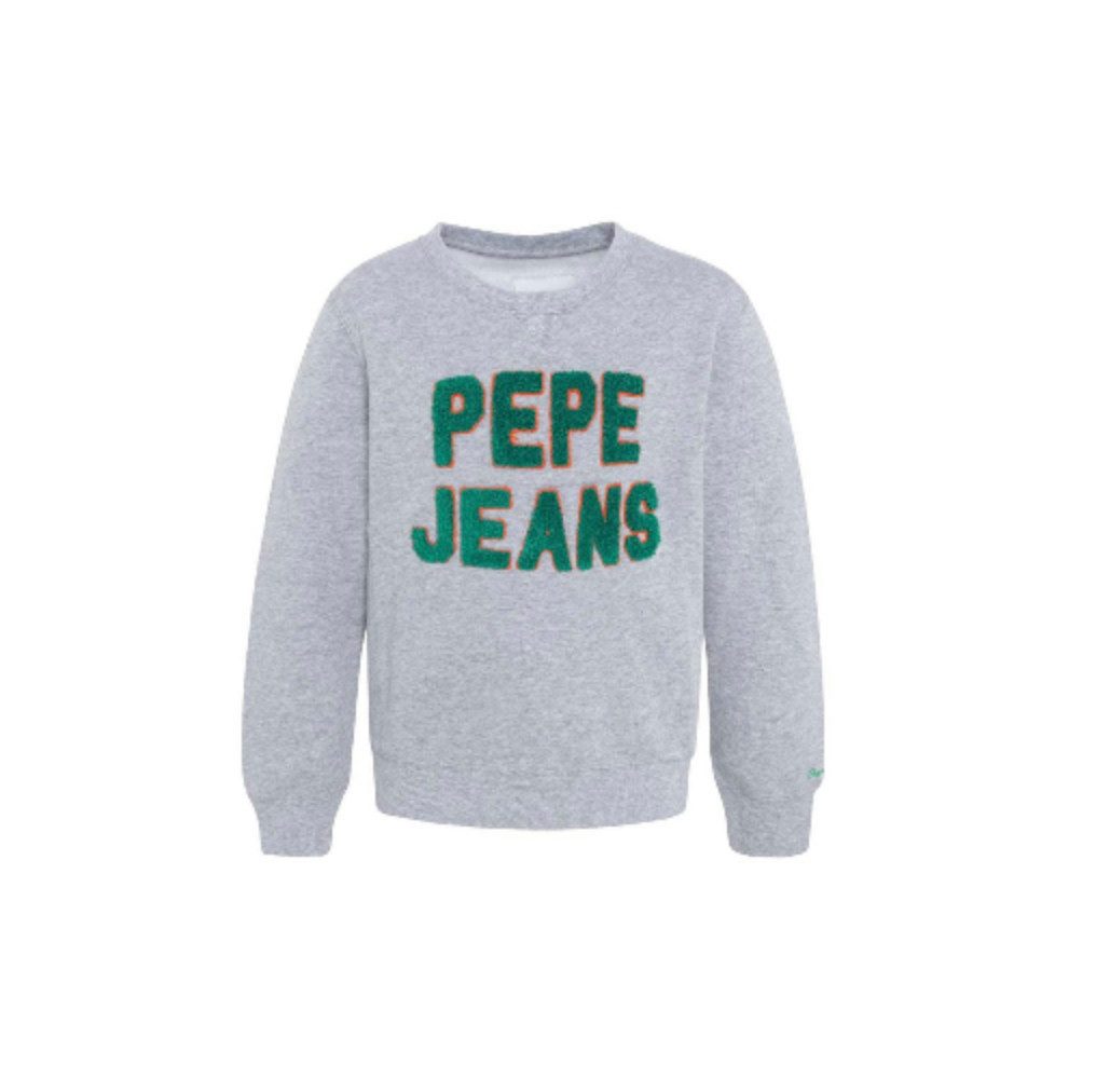 Pepe Jeans Sweater Pepe Jeans Sweatshirt für Jungen, aus Baumwollmischung, innen angeraut