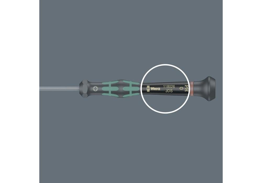 Wera Bit-Schraubendreher Elektronik-Feinmechanik-Schraubendreher 80 3 mm Klingenlänge mm 2035