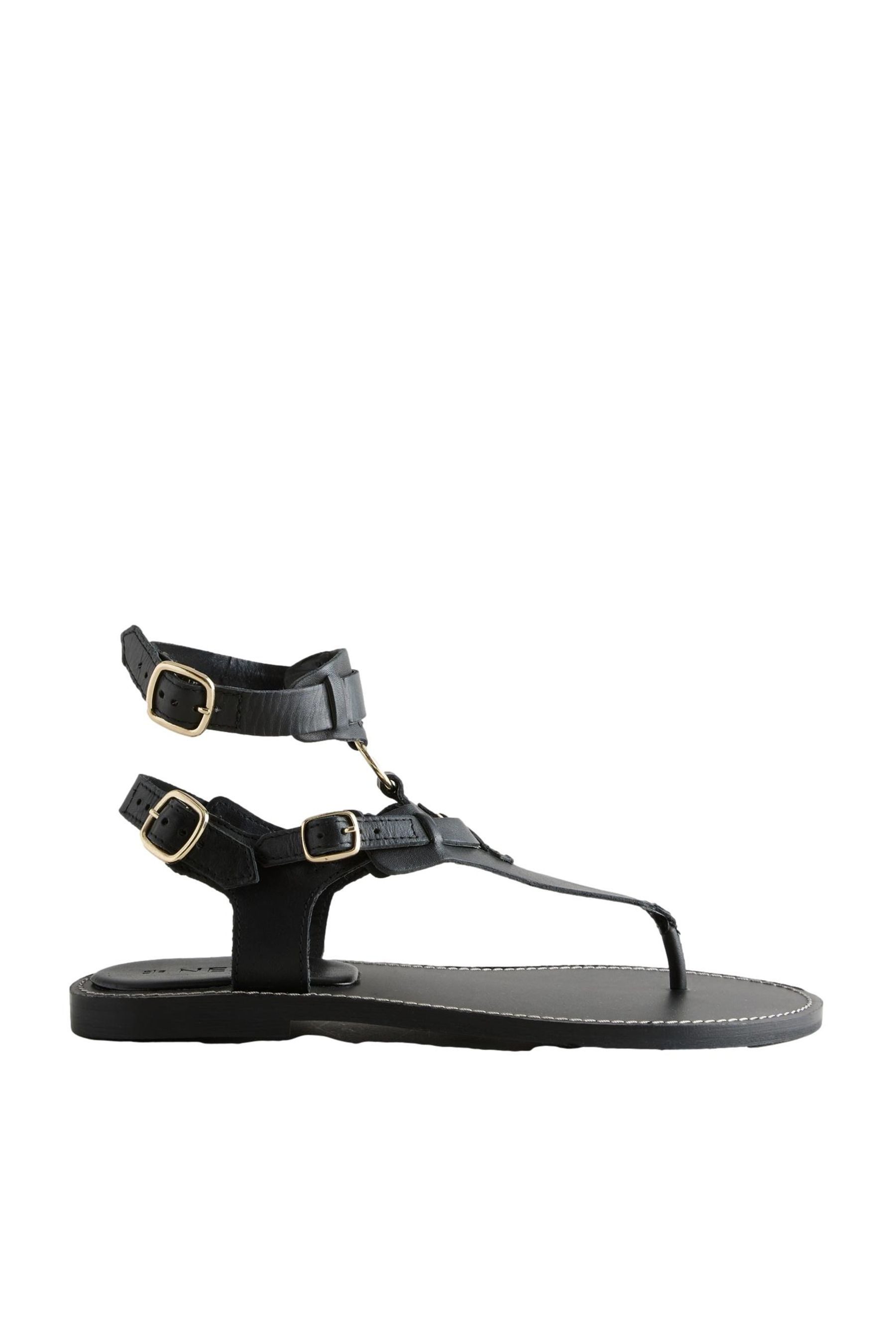 Next Gladiatur-Zehenstegsandalen Römersandale