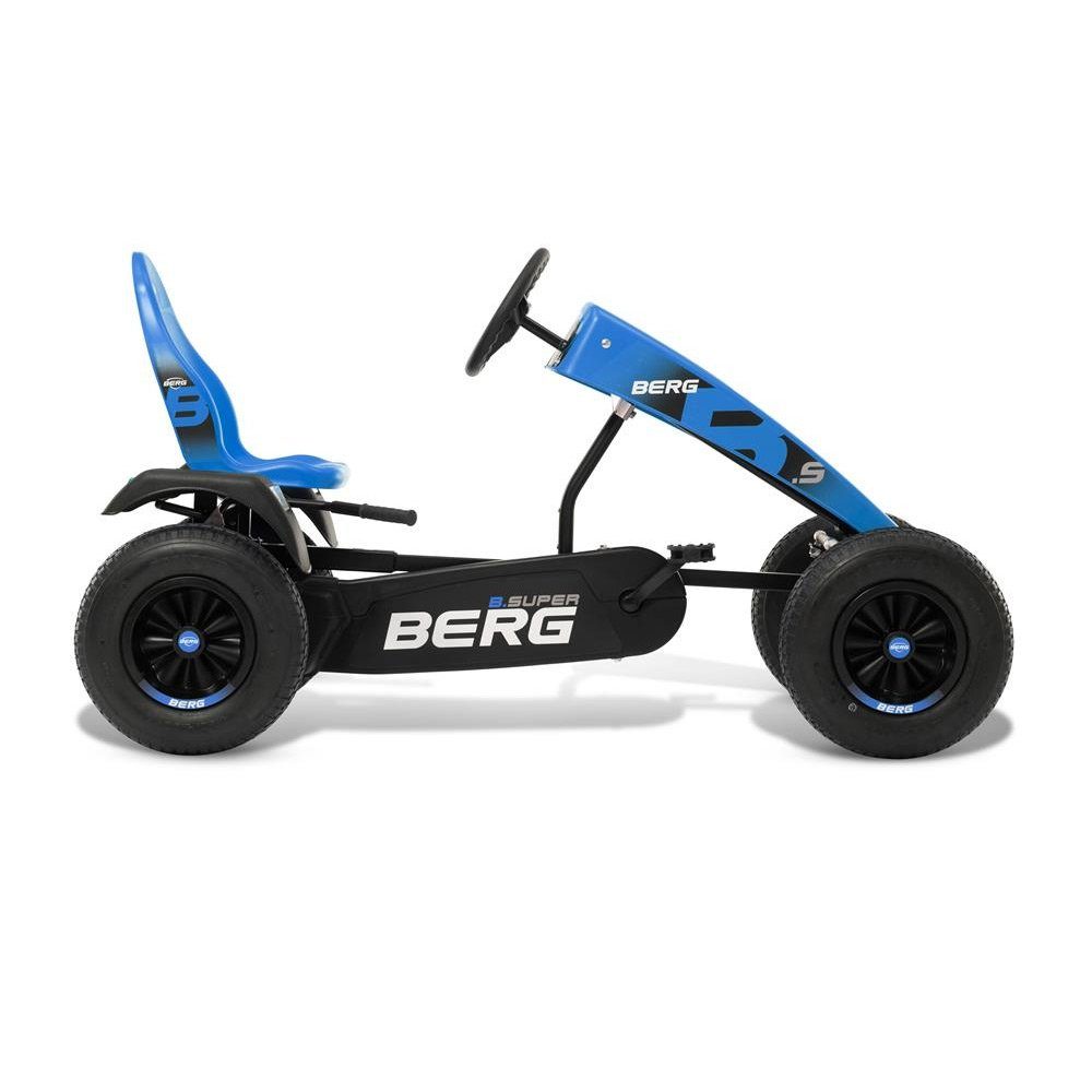 BERG Gokart B.Super Gangschaltung, Go-Kart BFR-3 mit mit Gangschaltung Blue blau Berg