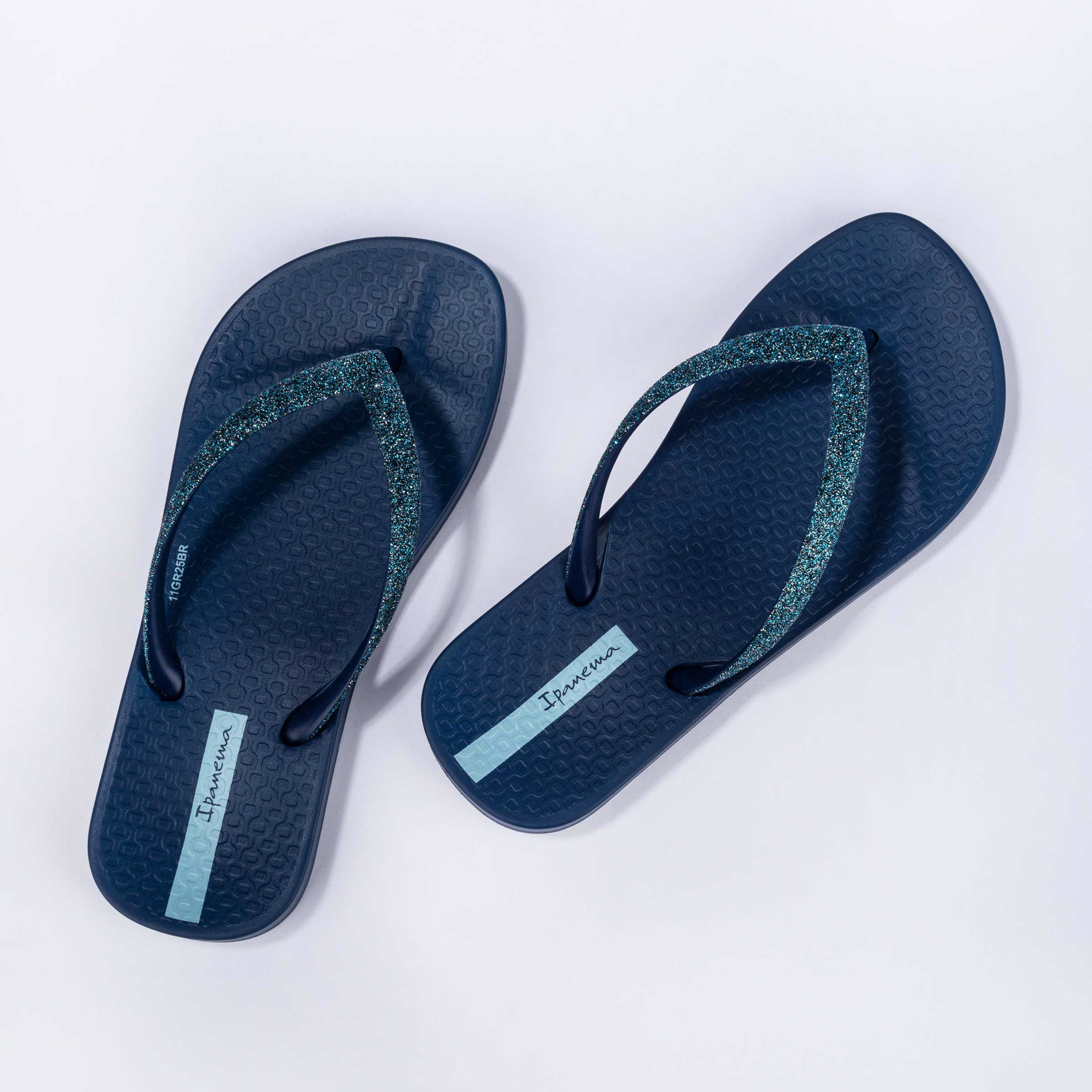 Ipanema ANT LOLITA KIDS - Zehentrenner / Flip Flop Zehentrenner Flip Flops - Glitzer-Riemen - anatomisches Fußbett - rutschfest