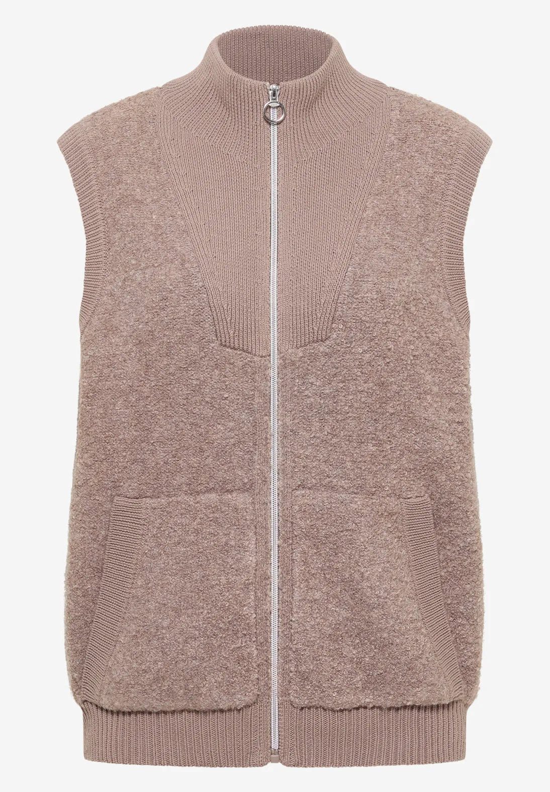 CECIL Strickweste Softe Bouclé Strickweste (1-tlg) günstig online kaufen