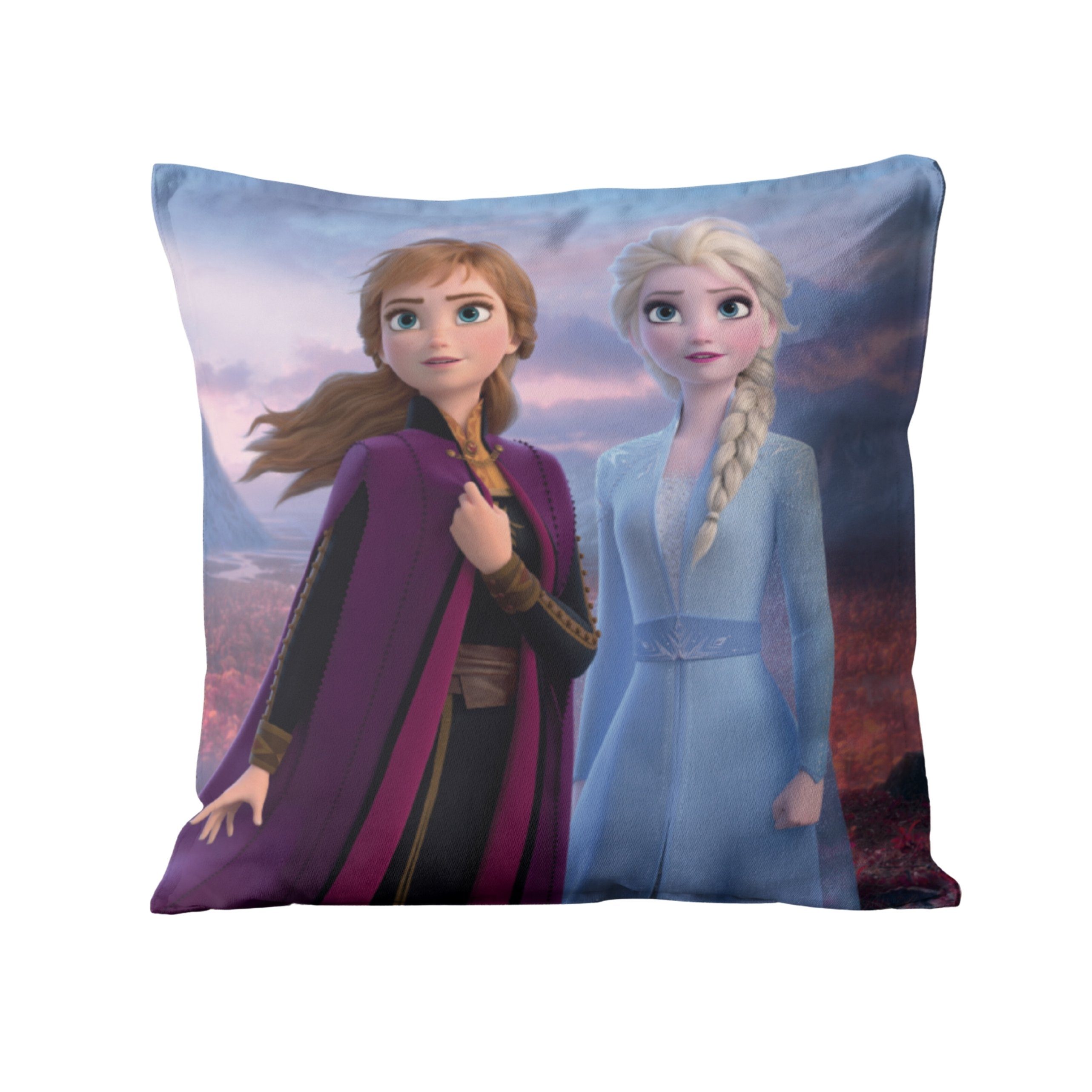 MTOnlinehandel Dekokissen Frozen Eiskönigin Kissen Anna & Elsa 40x40cm, ide günstig online kaufen