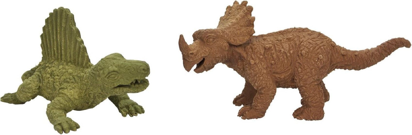 WEDO Radierer DINO 3er Set - Radiergummis In Fossil-Form Mit Dino-Motiv, PVC-/phthalat-/latexfrei, Für Schule & Büro