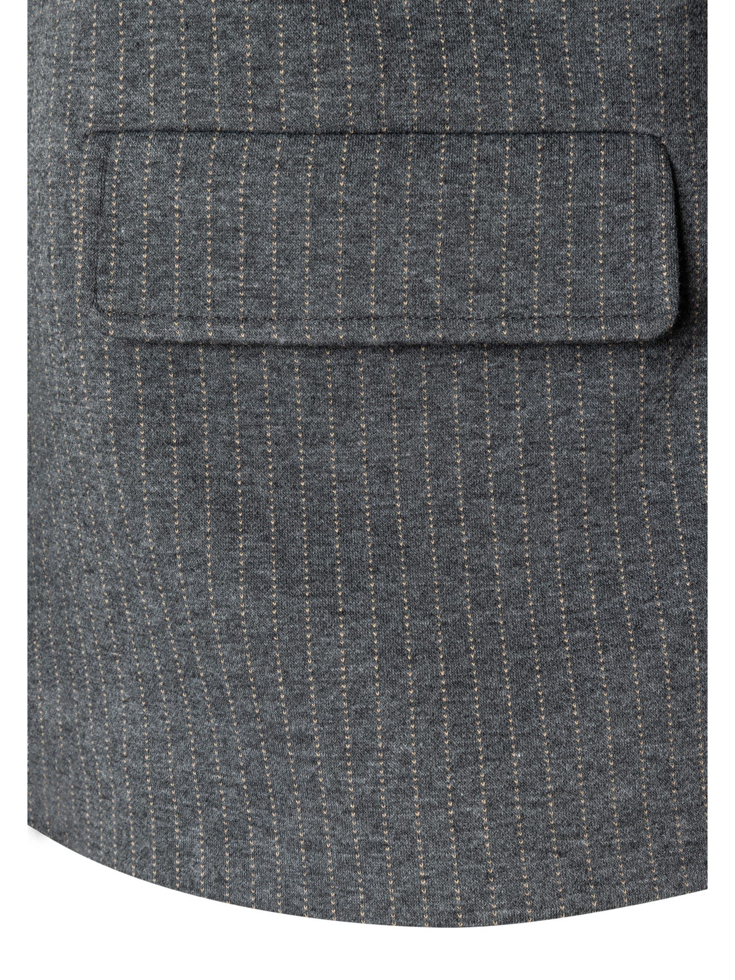 MORE&MORE Kurzblazer stilvoller, kurzer, Nadelstreifen-Blazer