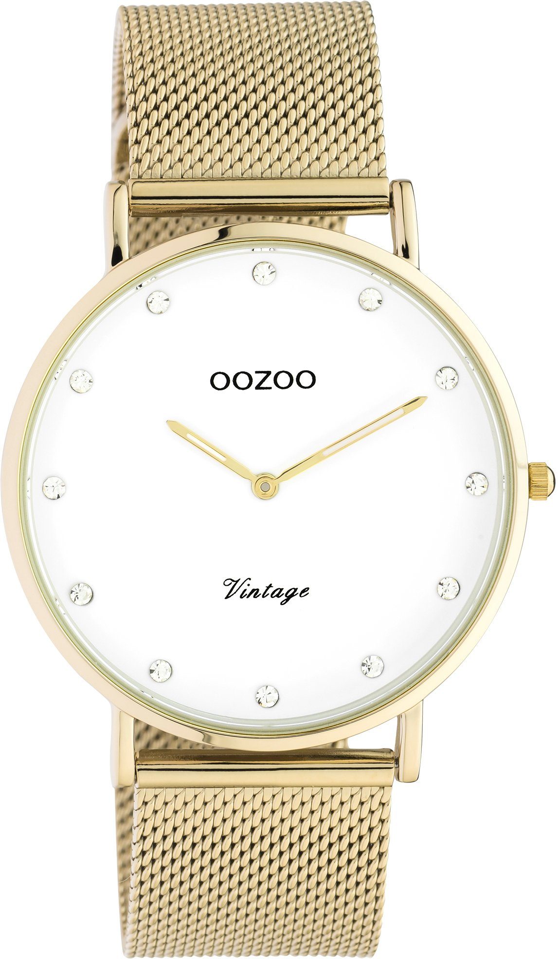 OOZOO Quarzuhr C20236, Armbanduhr, Damenuhr, Edelstahlarmband, günstig online kaufen