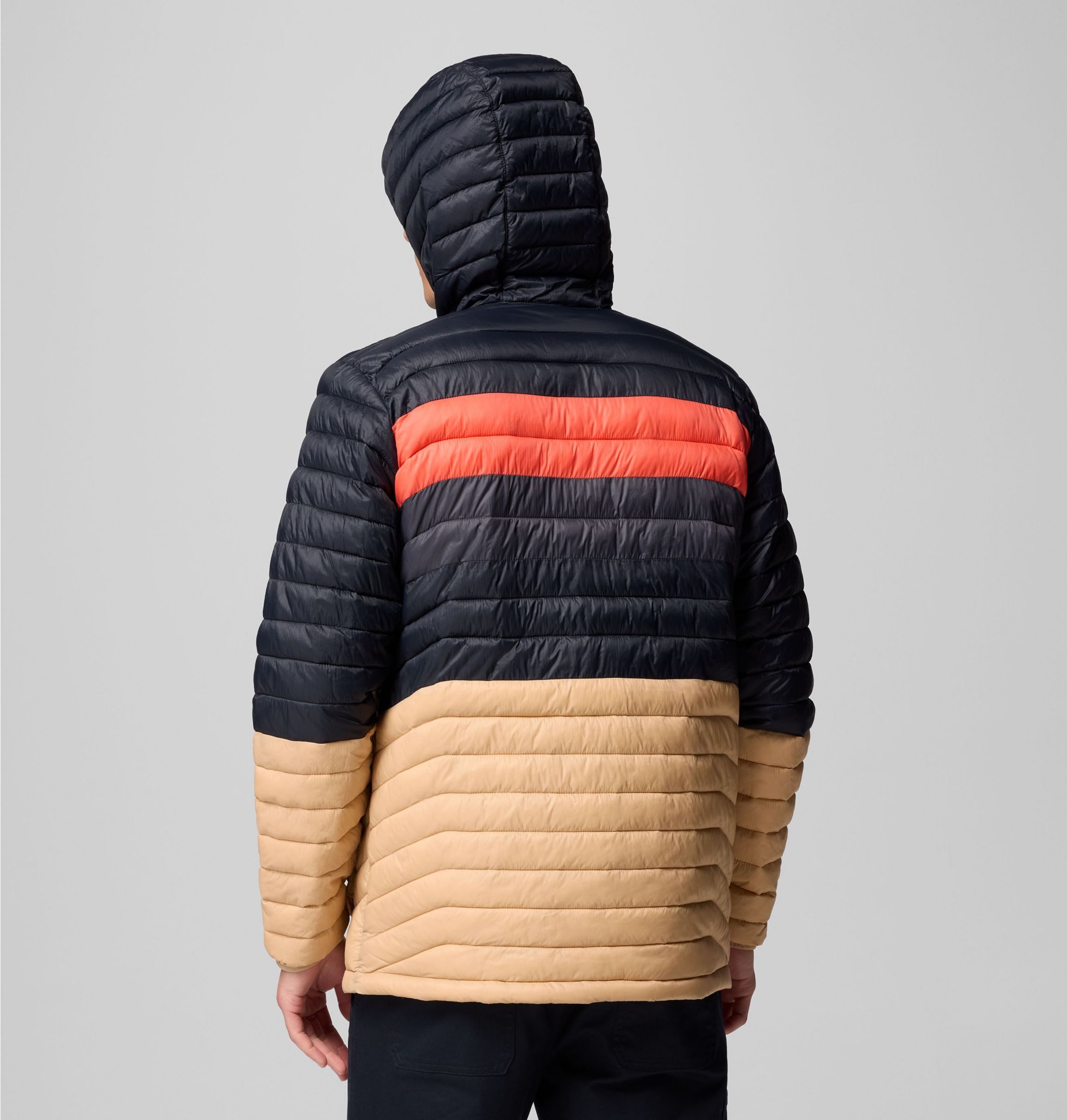 Columbia Steppjacke POWDER PASS HOODED JACKET mit Reißverschlusstaschen, wärmeisolierende Wattierung aus Polyester – Bild 3 von 5