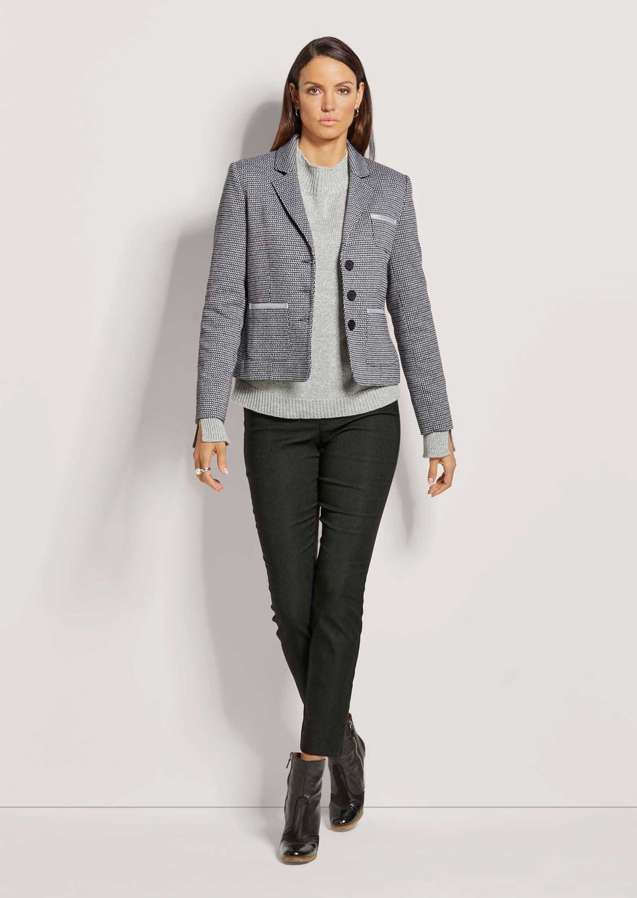 MADELEINE Kurzblazer Kurzblazer aus Struktur-Jersey günstig online kaufen