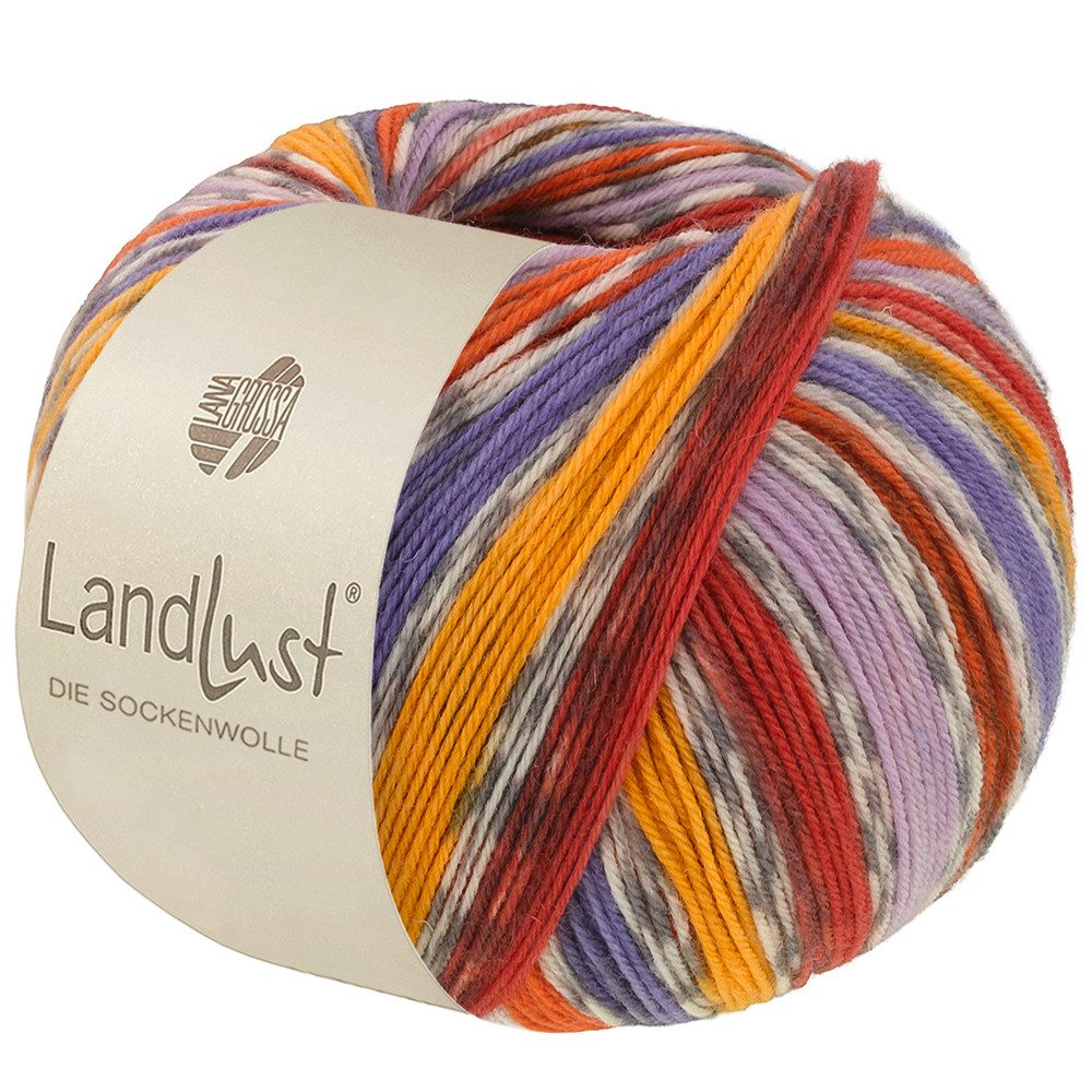 LANA GROSSA LANDLUST DIE SOCKENWOLLE Häkelwolle, 420 m (4-fach Sockenwolle von Lana Grossa und Landlust), 100 g