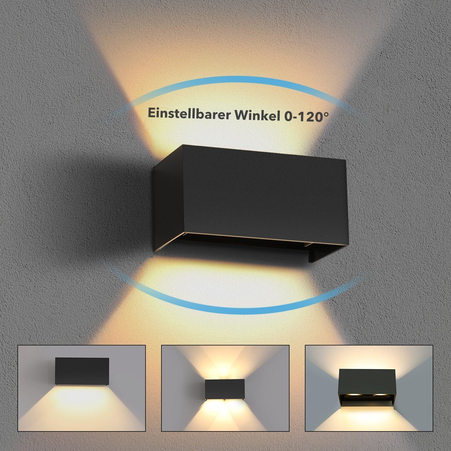 WILGOON Wandleuchte Wandlampe mit Austauschbarer G9 günstig online kaufen