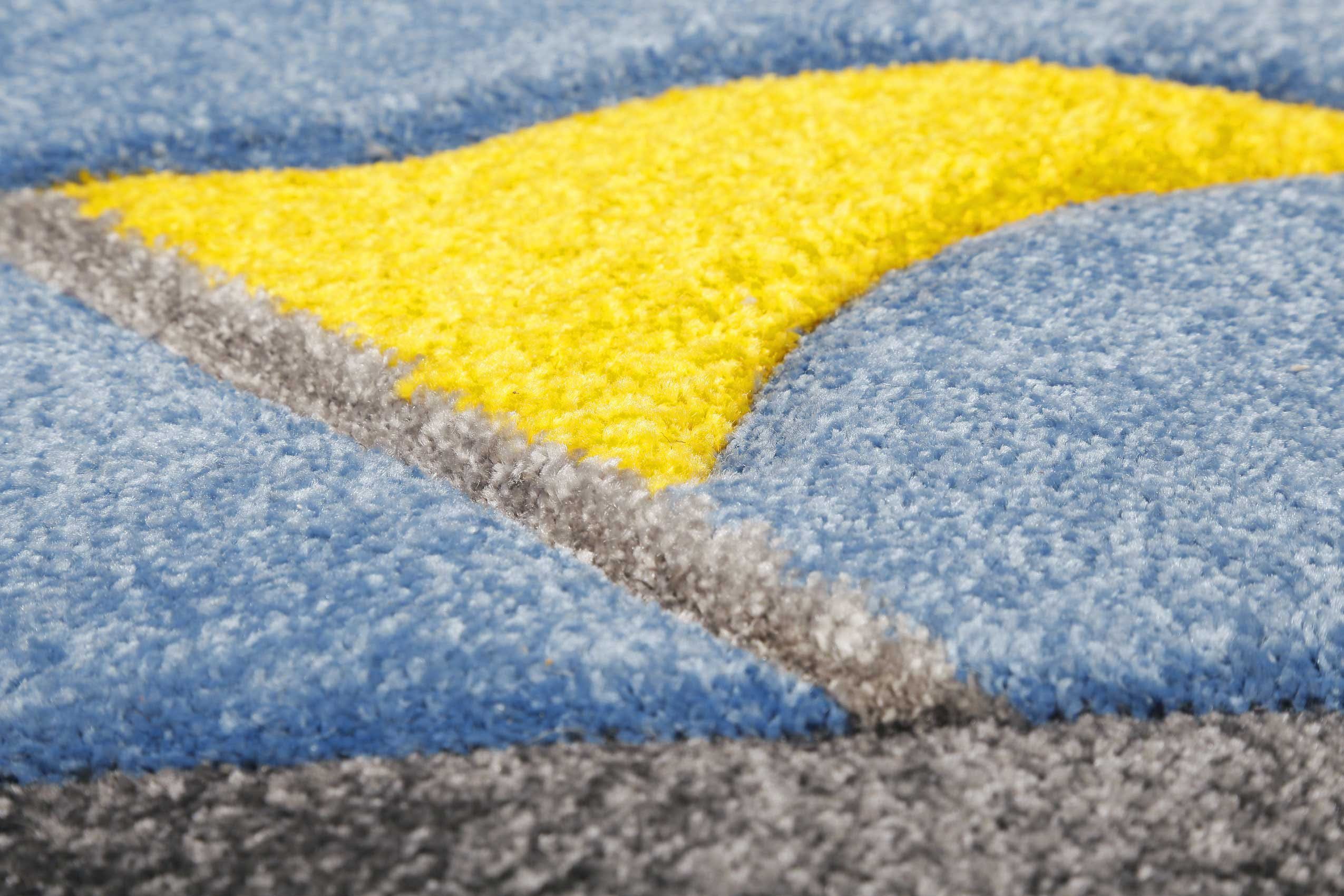 Esprit Kinderteppich Sea Castle ESP-21070, rechteckig, Höhe: 13 mm, Kurzflor mit maritimem Muster, Strandschloss