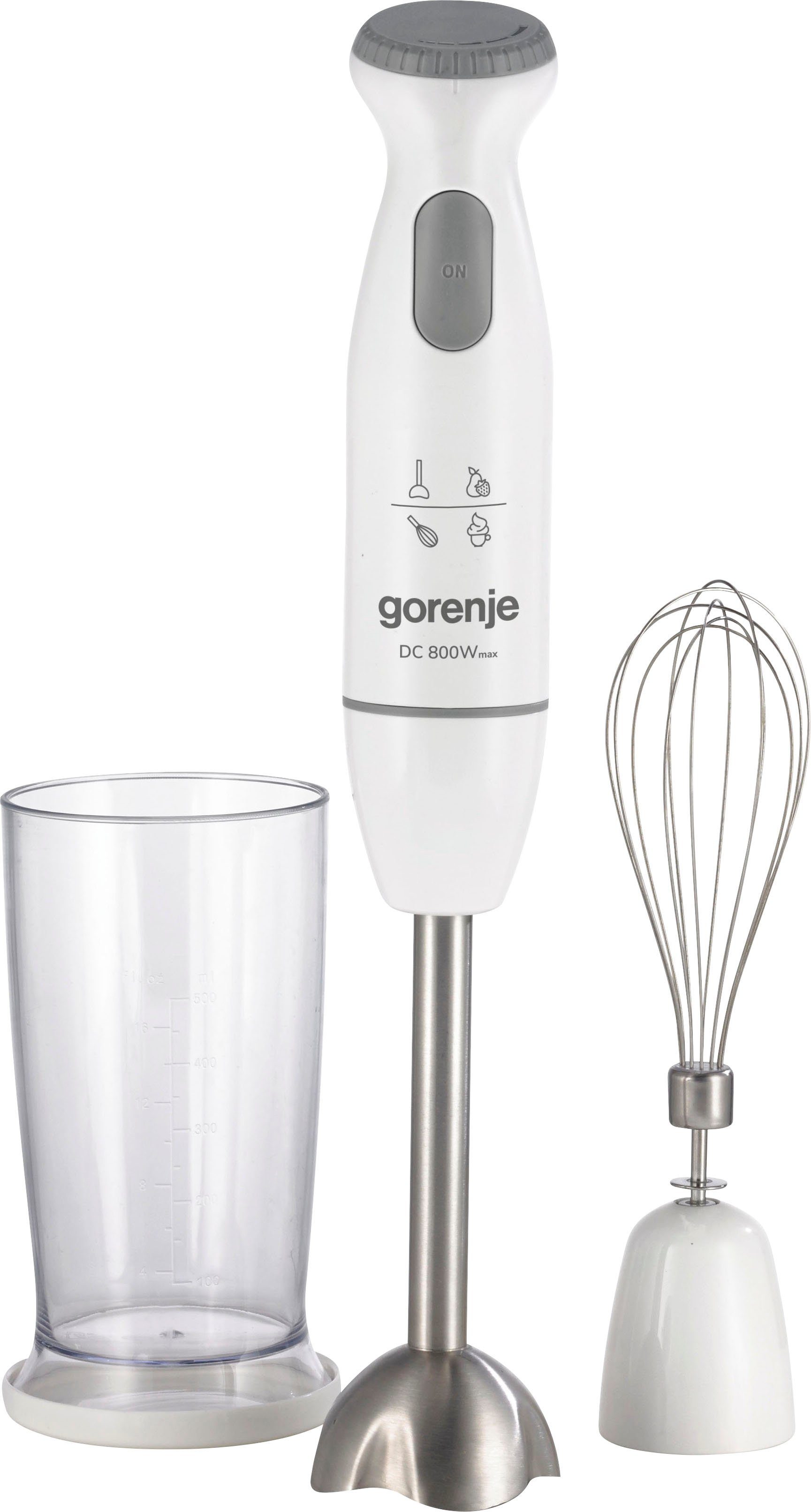 GORENJE Stabmixer HBC Watt Leistung QW, 800 800 802 W