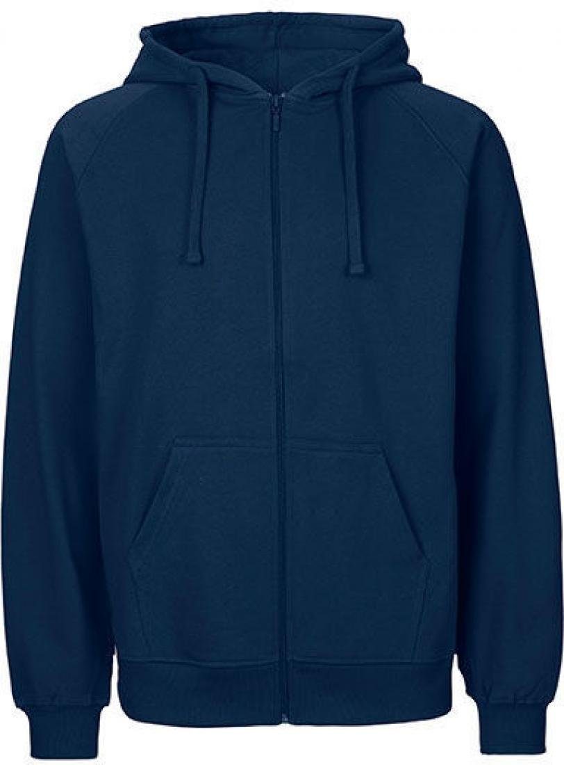 Kapuzensweatjacke Herren Zip Hoodie Kaputzenjacke / 100% Fairtrade-Baumwolle