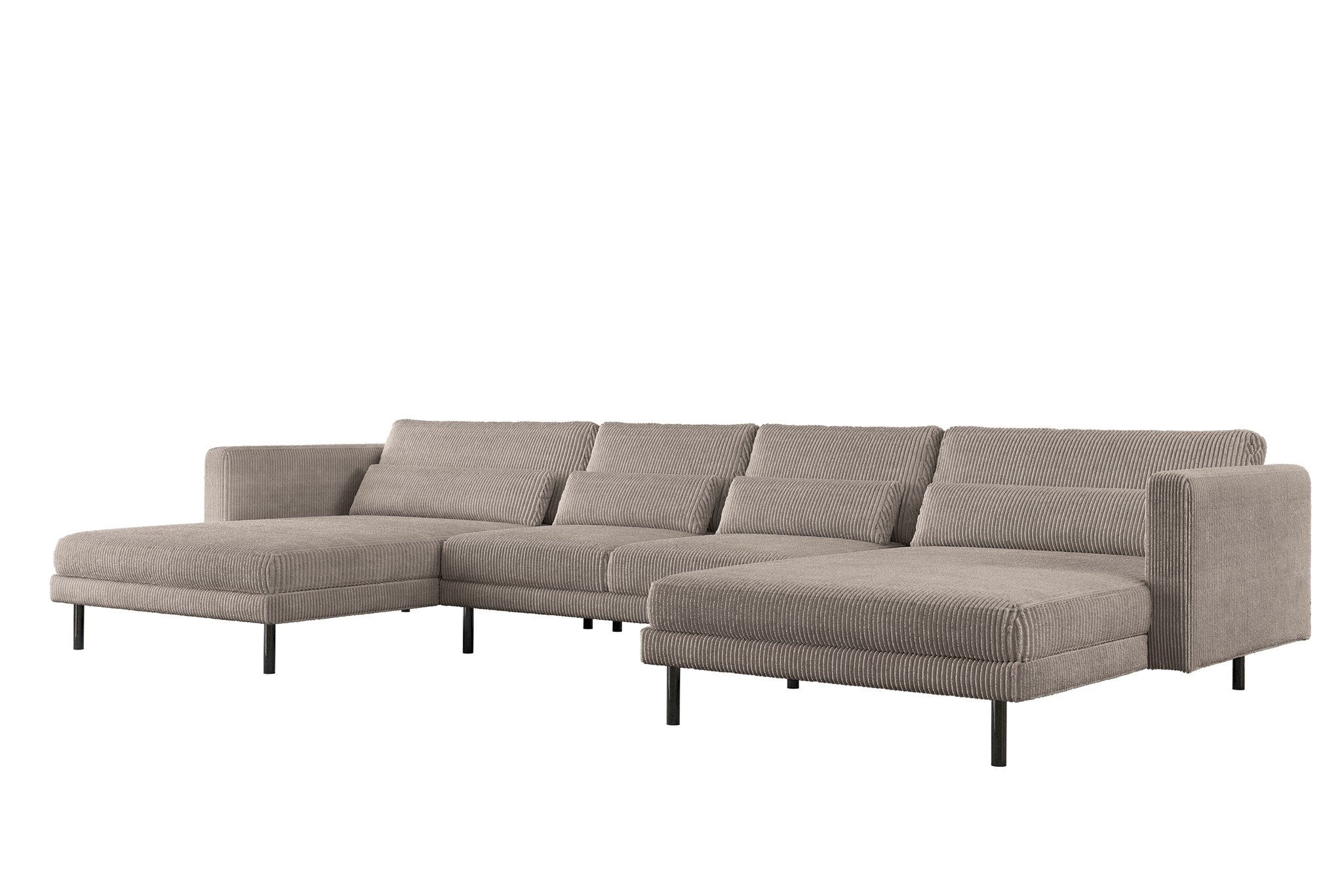 Fun Möbel Wohnlandschaft Sofa in U-Form günstig online kaufen