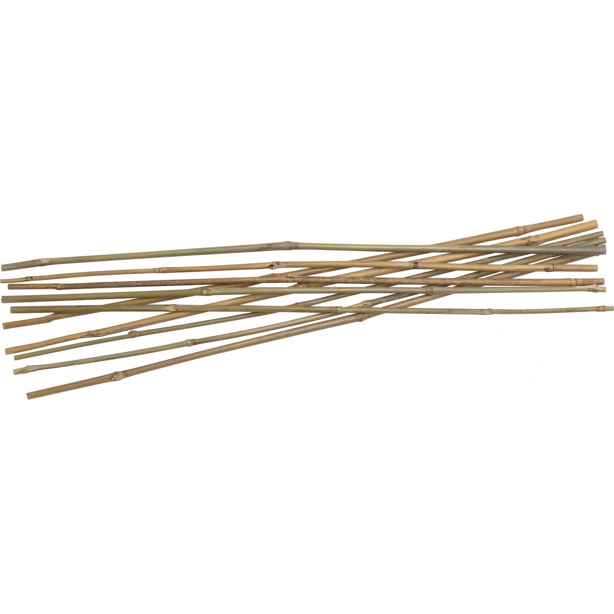 Triuso Rankhilfe Tonkinstäbe Ø 5-8 mm 60 cm (10 Stück), 10 Stück