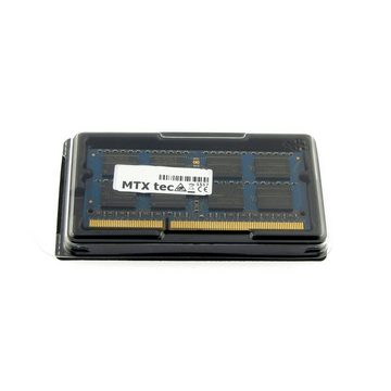 MTXtec 4GB SODIMM DDR3 PC3-8500, 1066MHz, 204 Pin RAM Laptop-Arbeitsspeicher