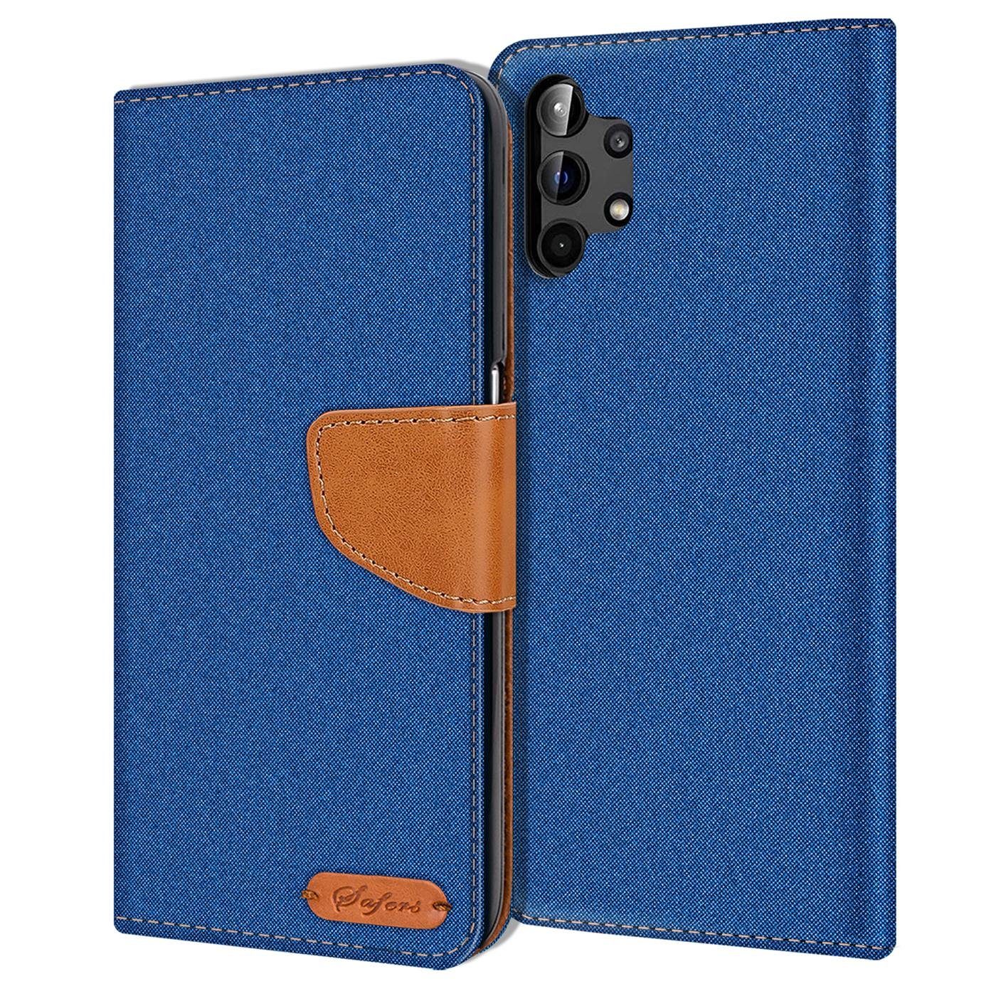ᐅ CoolGadget Handyhülle Denim Schutzhülle Flip Case für Samsung Galaxy