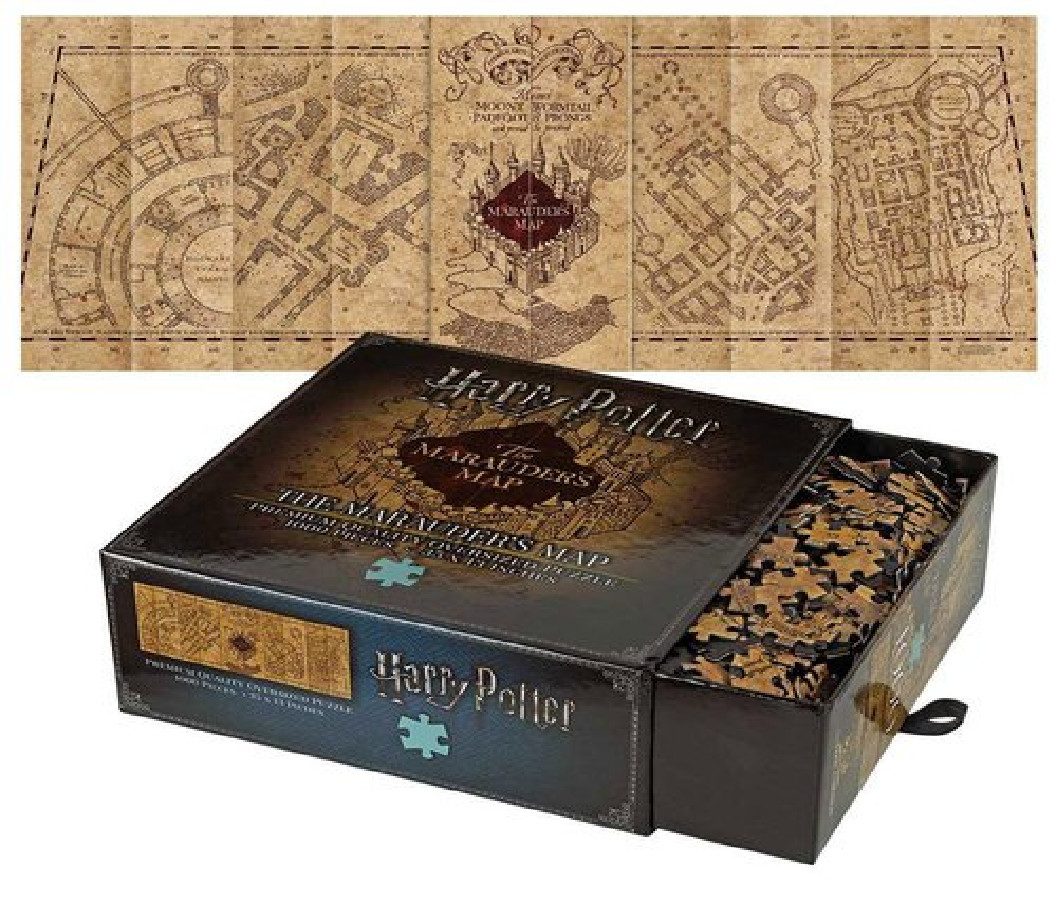 The Noble Collection Puzzle Harry Potter Puzzle The Marauder's Map Cover, P günstig online kaufen