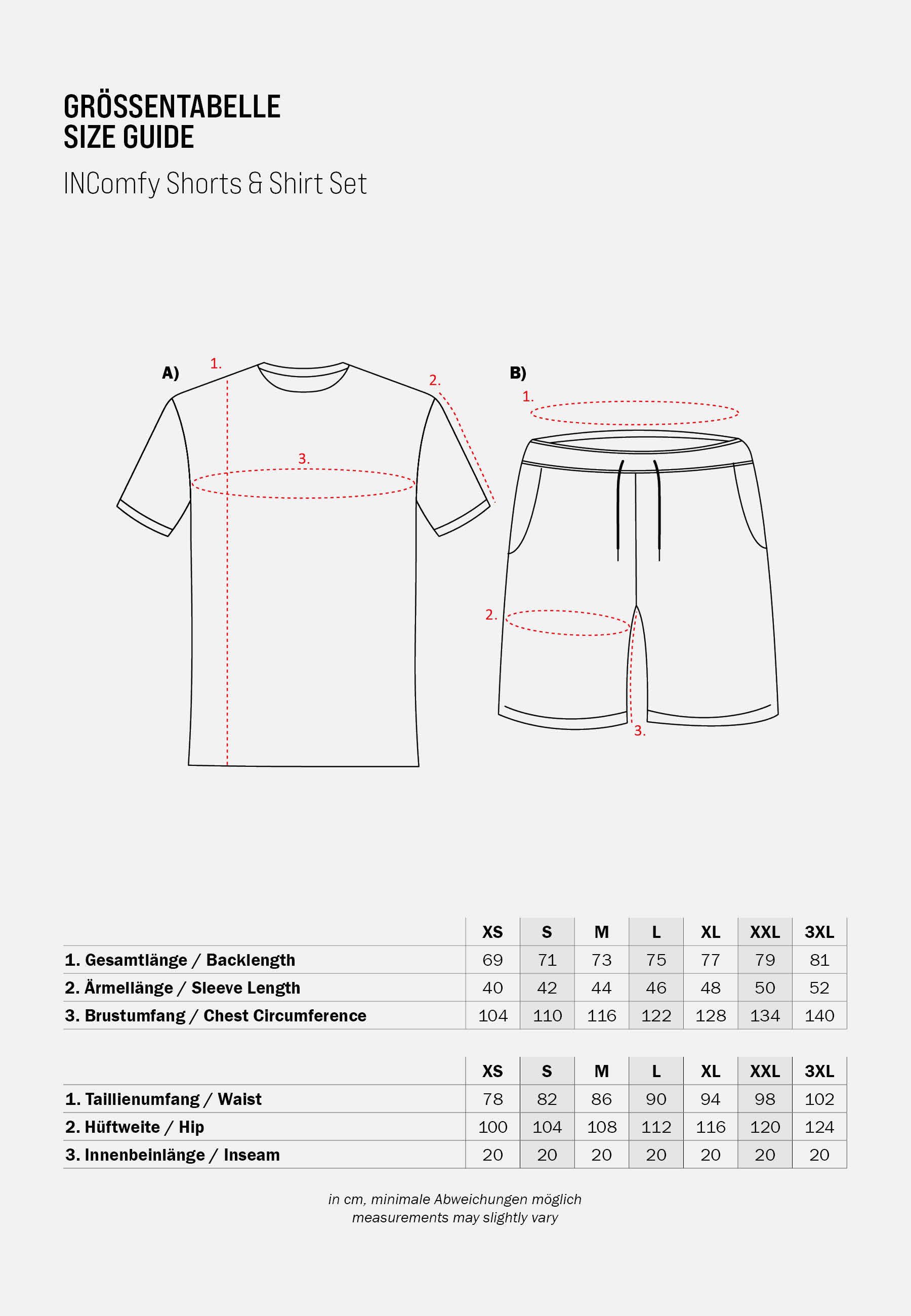 INDICODE Freizeitanzug Herren Comfy Shirt Herrenshorts Set (2-tlg), mit praktischen Seitentaschen an der Shorts – Bild 5 von 5
