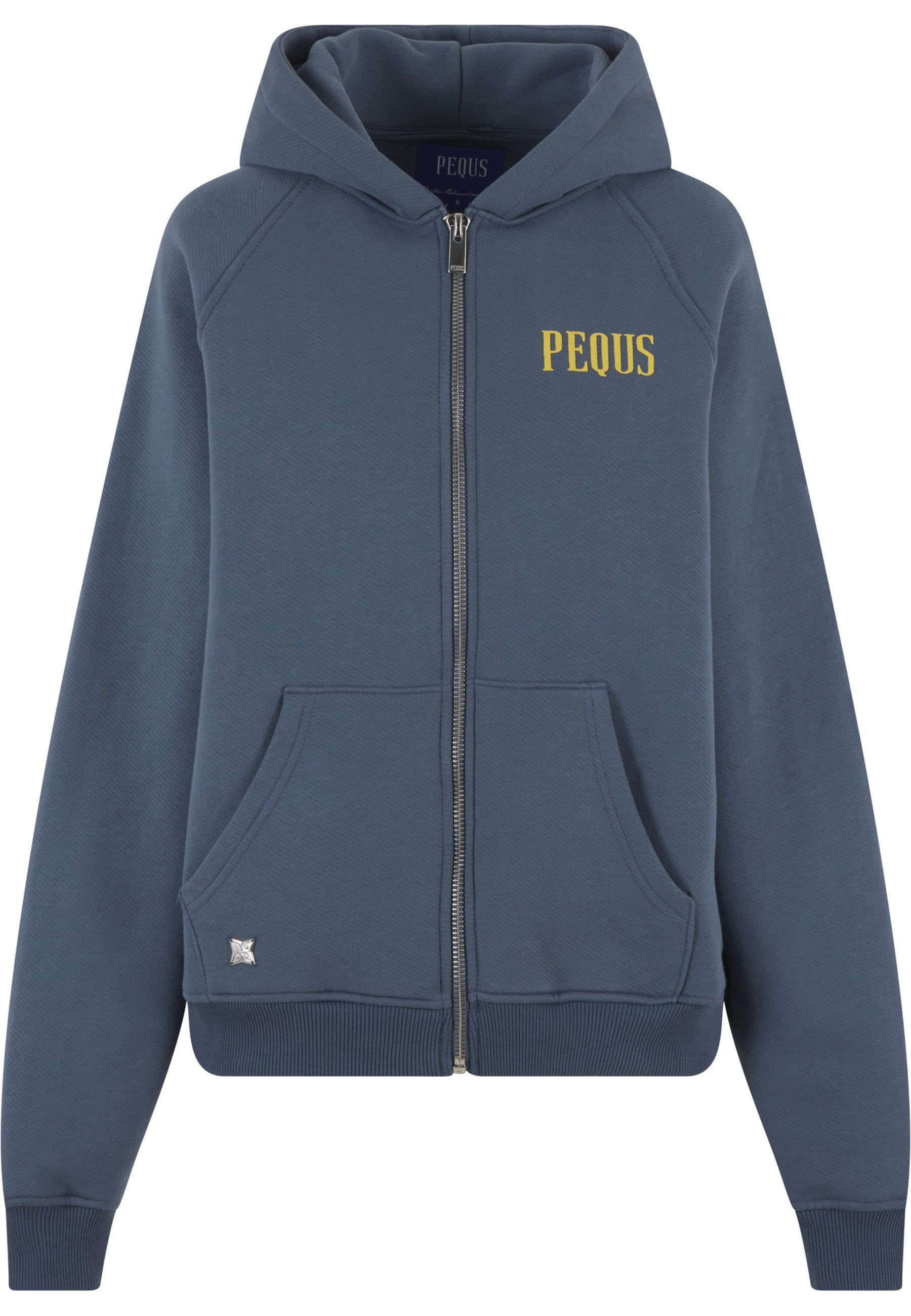 PEQUS Sweatjacke PEQUS PEQUS Art Gallery Zip-Hoodie