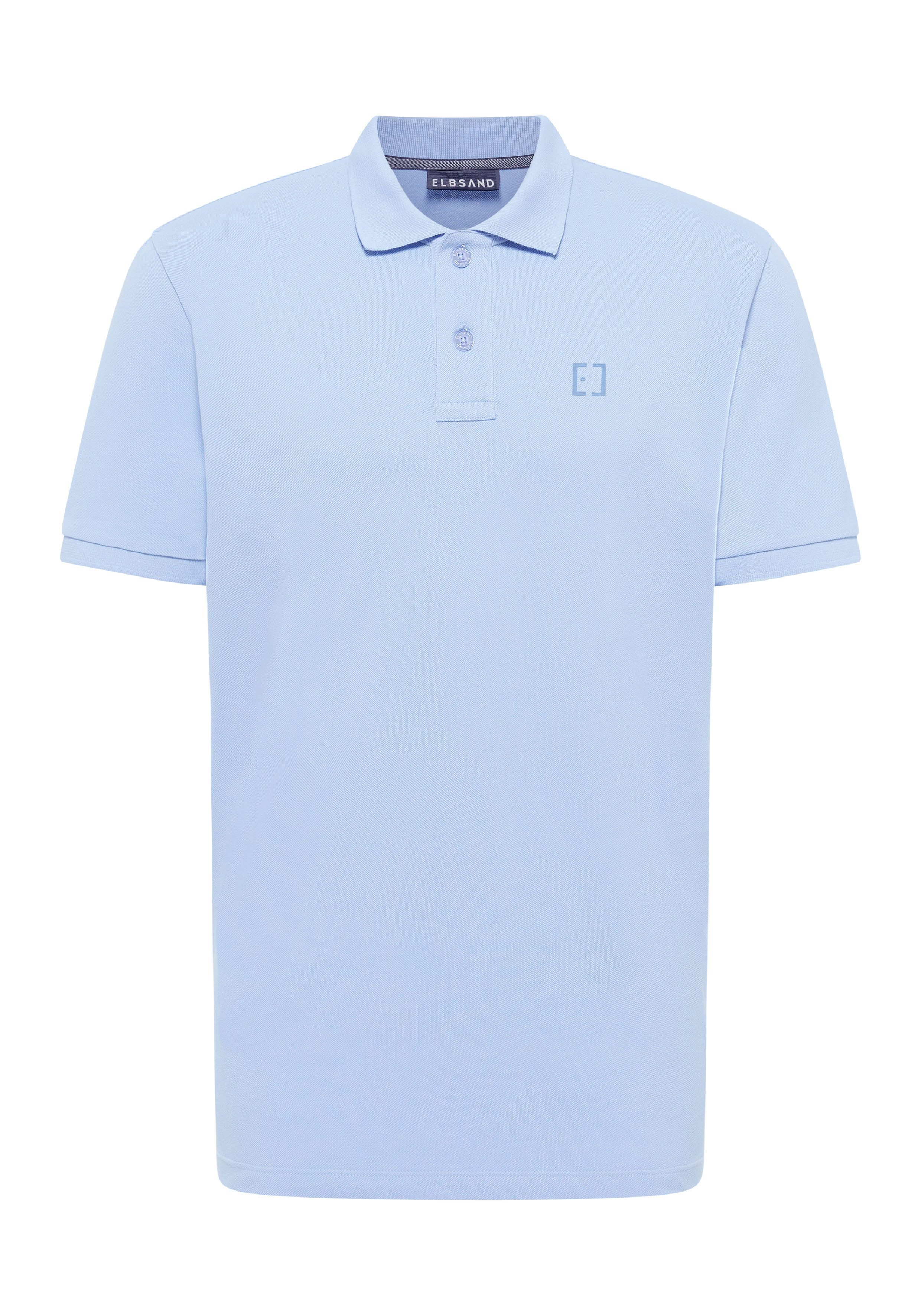 Elbsand Poloshirt Lias Herren Gerippter Flachstrickkragen, günstig online kaufen