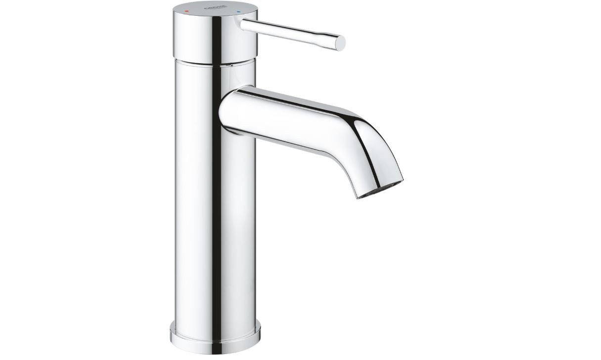 Grohe Standarmatur Einhand-Waschtischarmatur, Einlochmontage, EcoJoy, chrom (23797001)