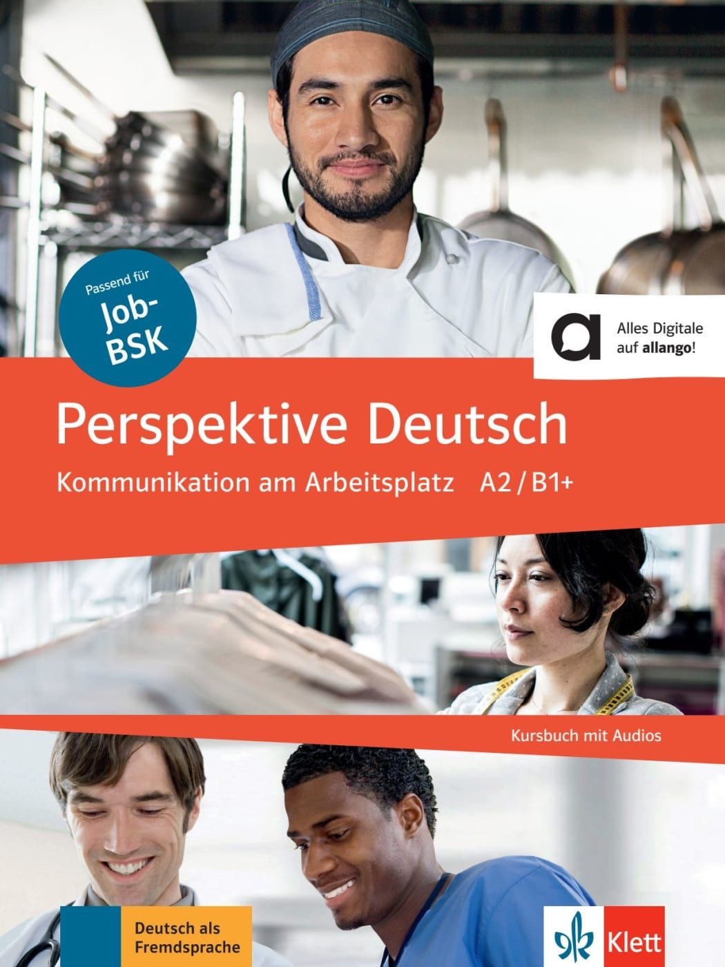 Schulbuch Perspektive Deutsch Kommunikation am Arbeitsplatz A2/ B1+. Kursbuch mi Lourdes Ros