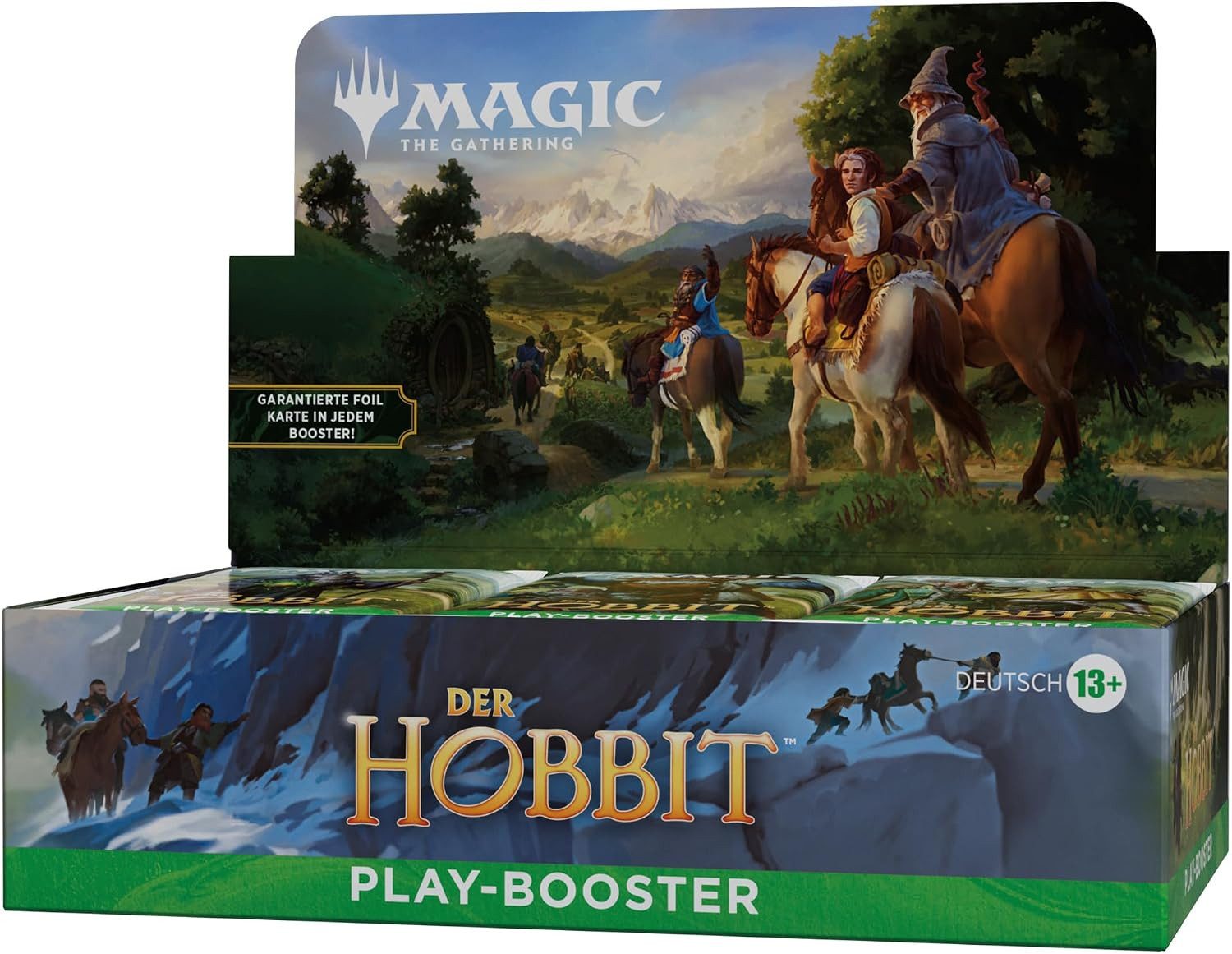 Magic the Gathering Sammelkarte Der Hobbit Play Booster Display Deutsch, Enthält 30 Play Booster Packs