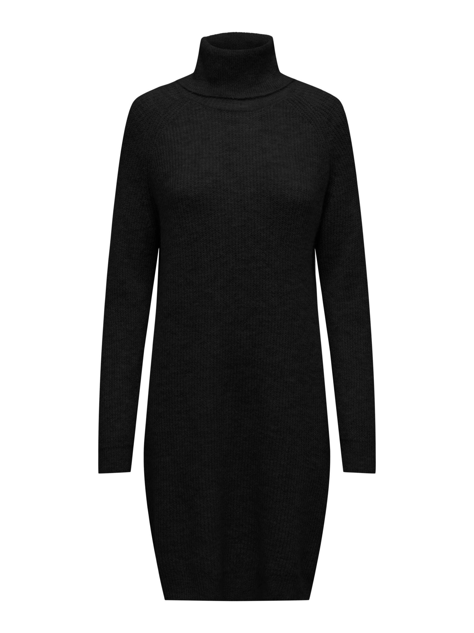 ONLY Strickkleid ONLSILLY LS ROLLNECK DRESS BF KNT Black