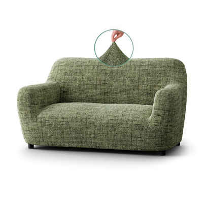 Sofahusse elastischer Sofabezug, italienische Handarbeit, Paulato by GA.I.CO, blickdichter, langlebiger 2-farbiger Mikrofaserstoff