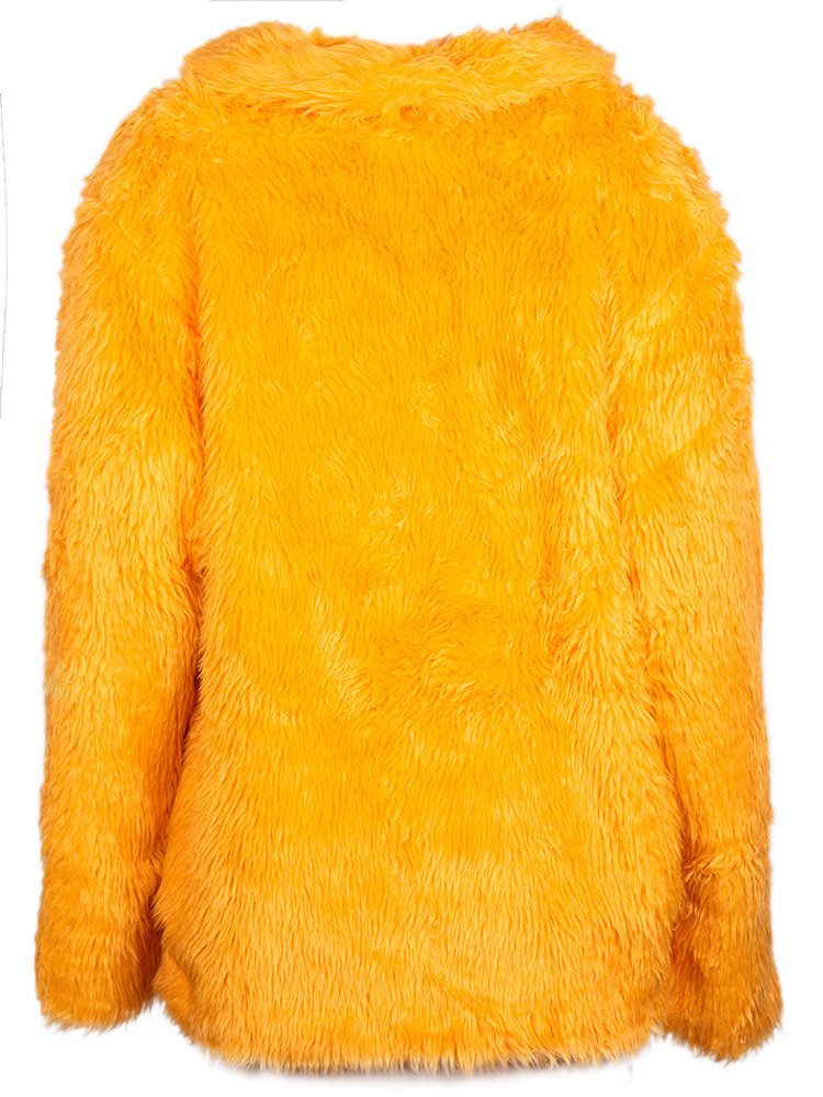 Orlob Kostüm Plüsch-Jacke orange