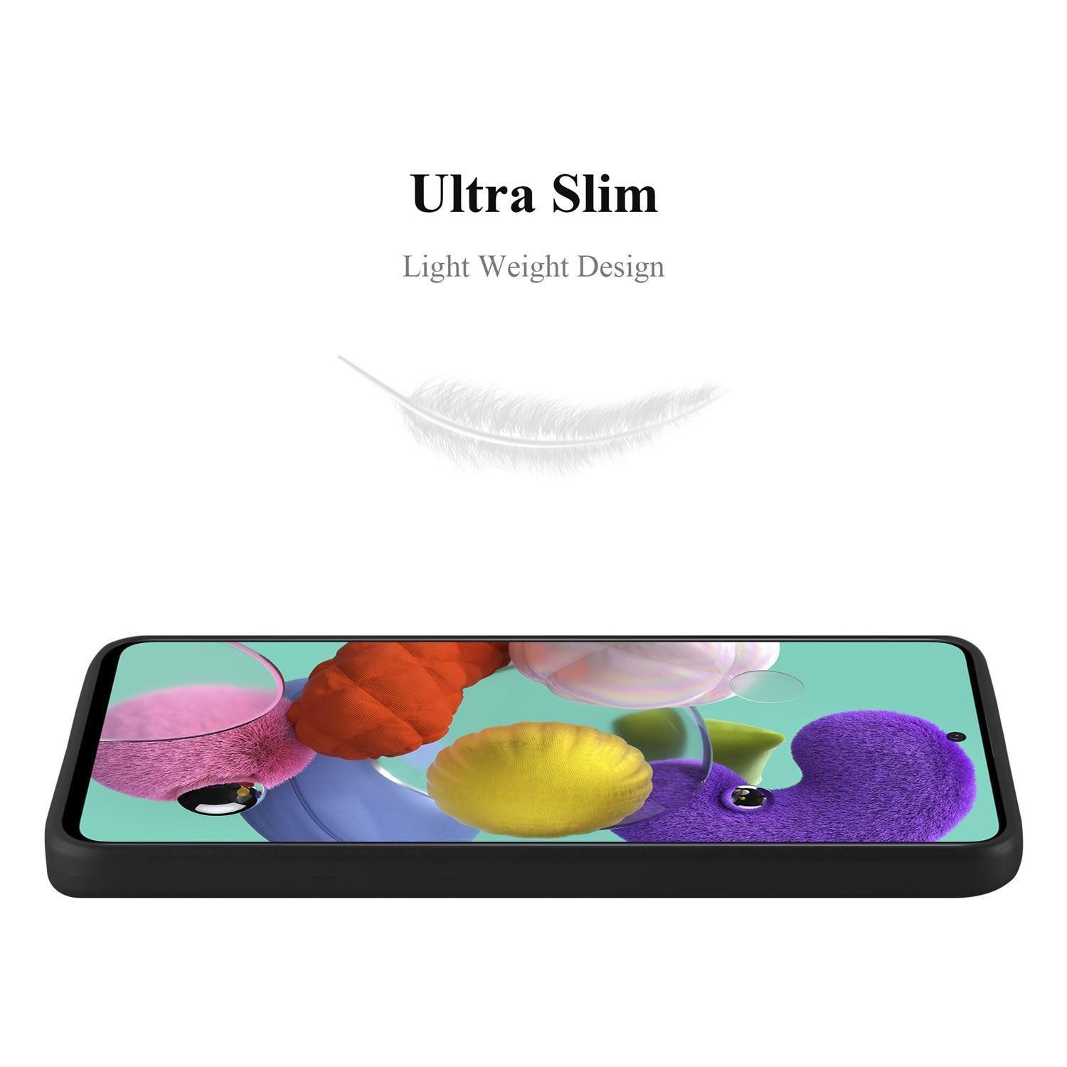 Cadorabo Handyhülle für Samsung Galaxy A71 4G Hülle Samsung Galaxy A71 4G, Flexible TPU Silikon Handy Schutzhülle - Hülle - ultra slim