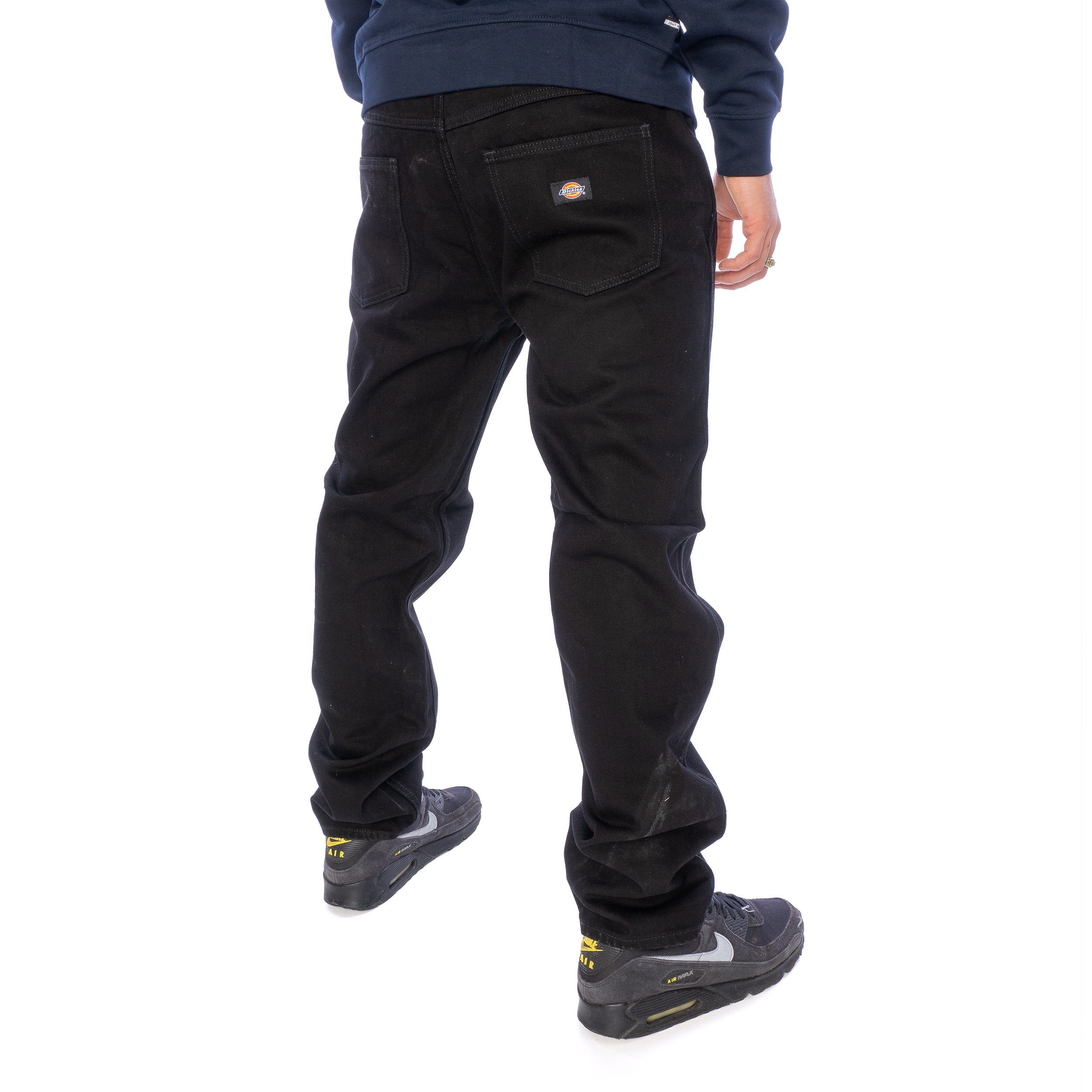 Dickies Relax-fit-Jeans Jeans Dickies Houston rinsed black günstig online kaufen