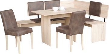 Home affaire Eckbankgruppe Essen, (Set, 4-tlg)