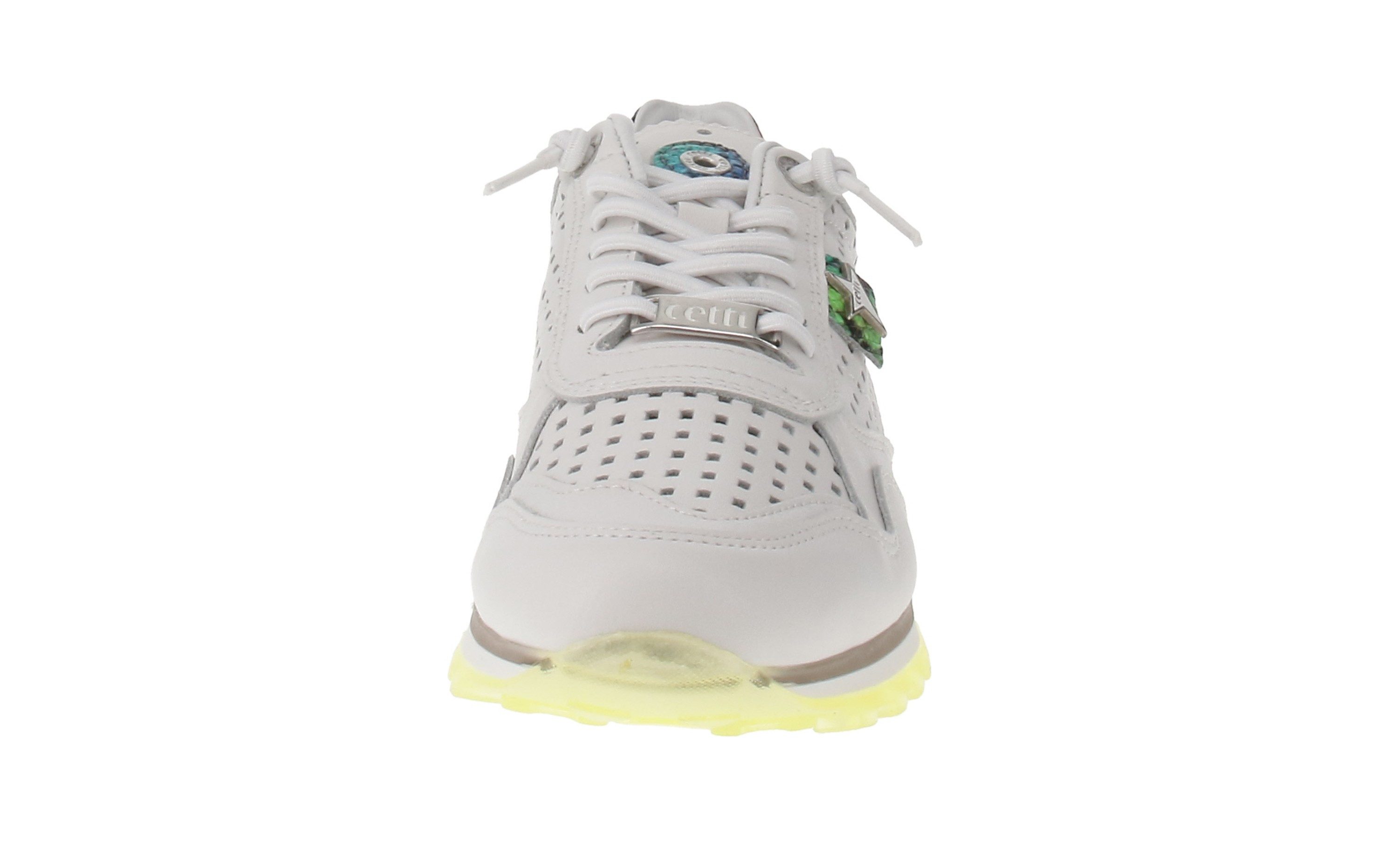 Cetti Cetti C-848 SRA EXP V25 - Damen Sneaker - Nature-Snake-White Sneaker