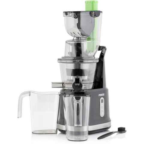 PRINCESS Entsafter 202045, 200 W, Easy Fill Slow Juicer – Extra großer Fülltrichter – Hoher Saftertrag