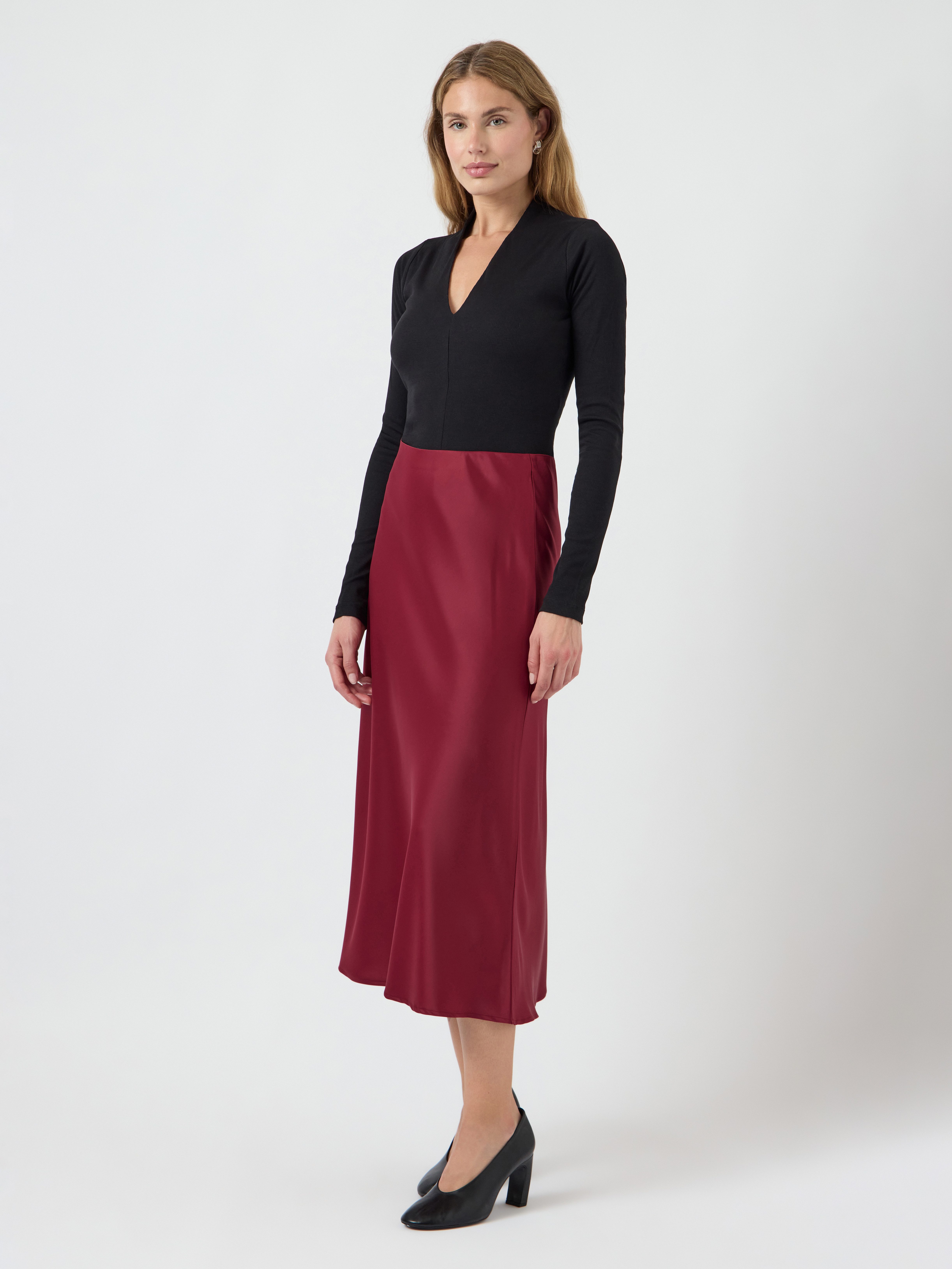 Y.A.S Midirock YASPELLA HW MIDI SKIRT S. NOOS