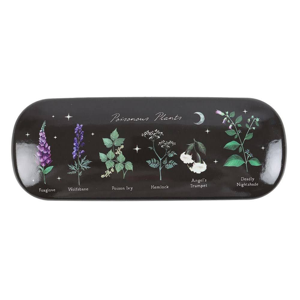 Brillenetui Gothic Brillenetui "Venom and Vines" schwarz Giftpflanzen
