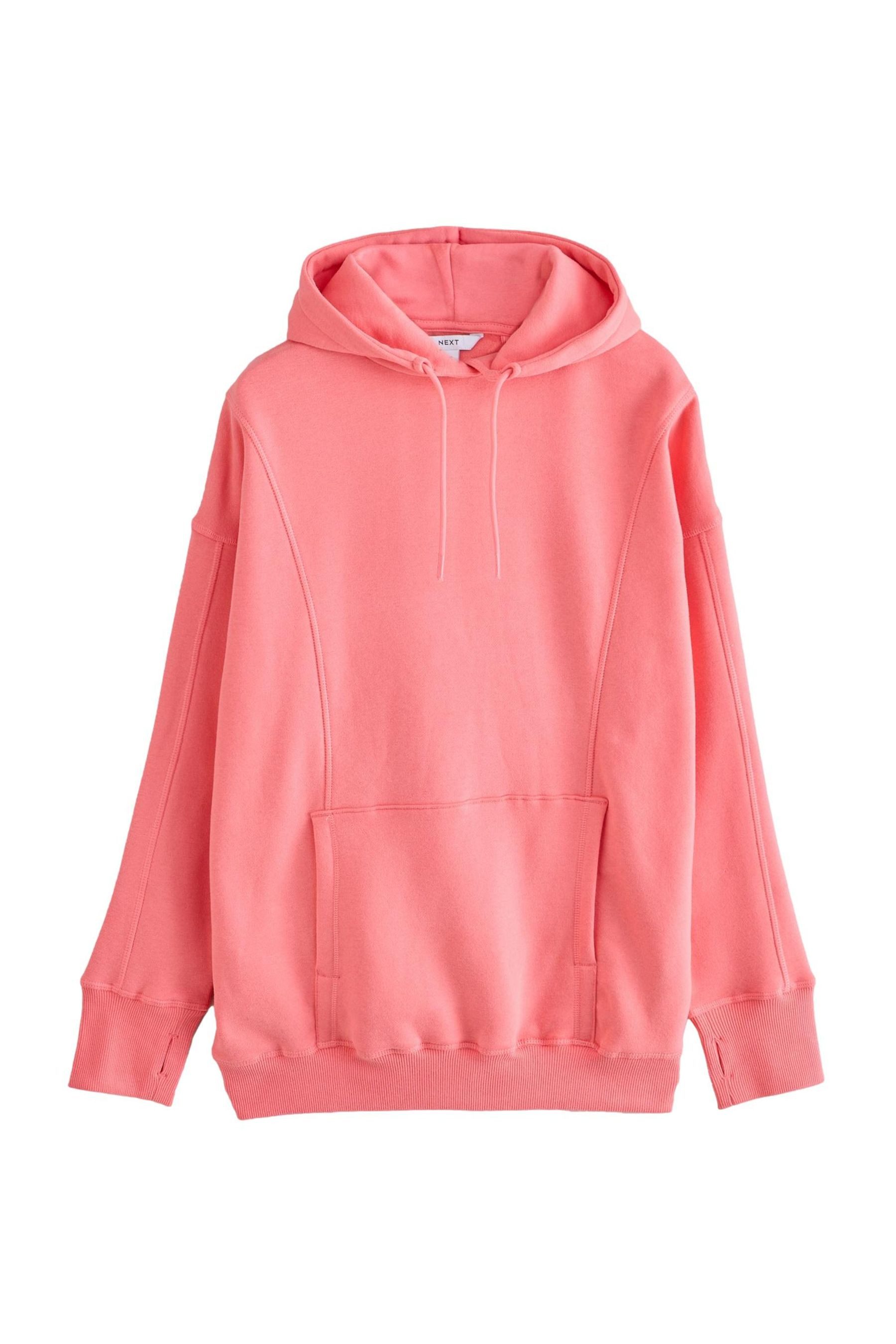 Next Kapuzenpullover Längeres Active Hoodie mit Taschen und Saumdetail (1-t günstig online kaufen