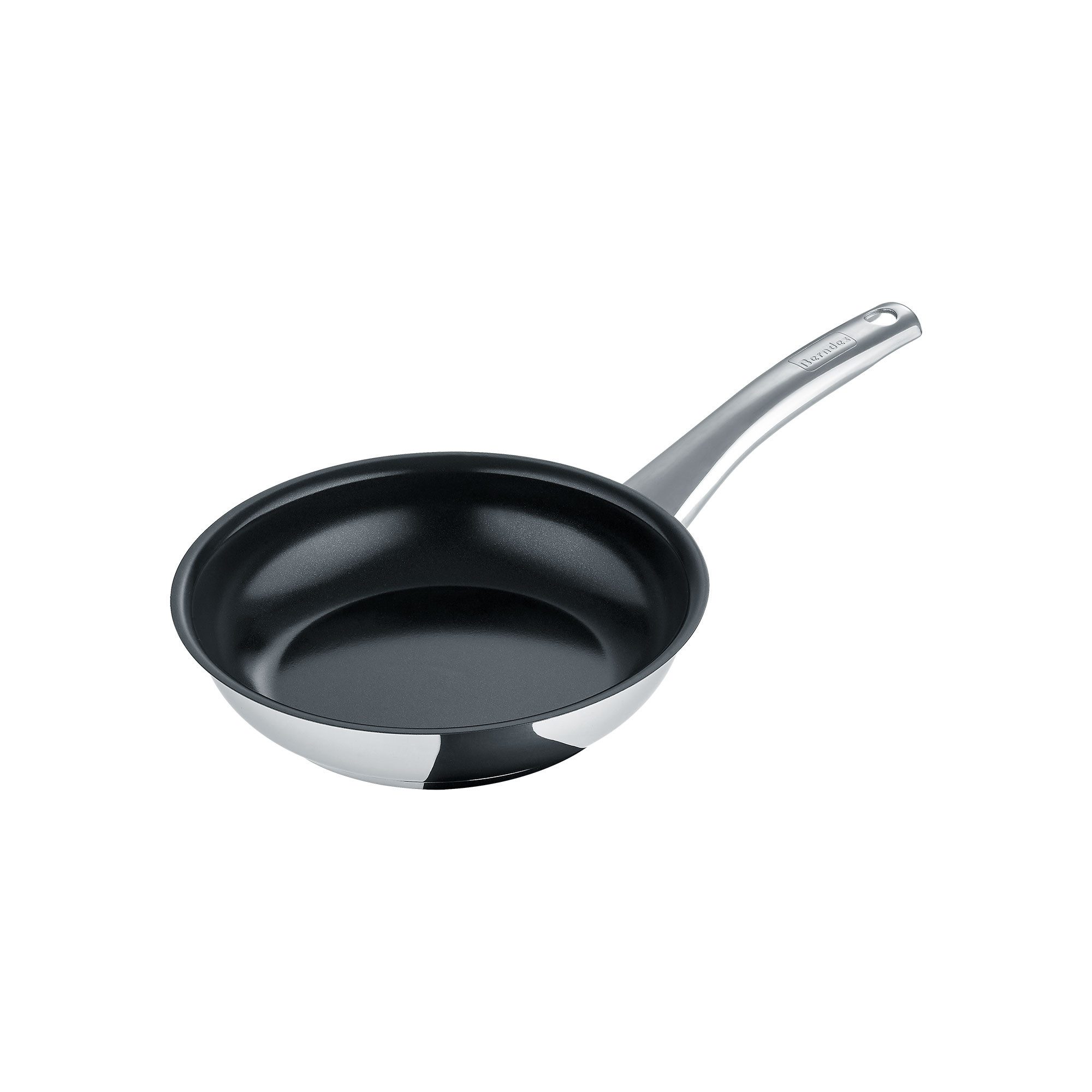 Berndes Bratpfanne 20cm, Edelstahl, poliert - b.brilliant PFAS-frei, Edelstahl
