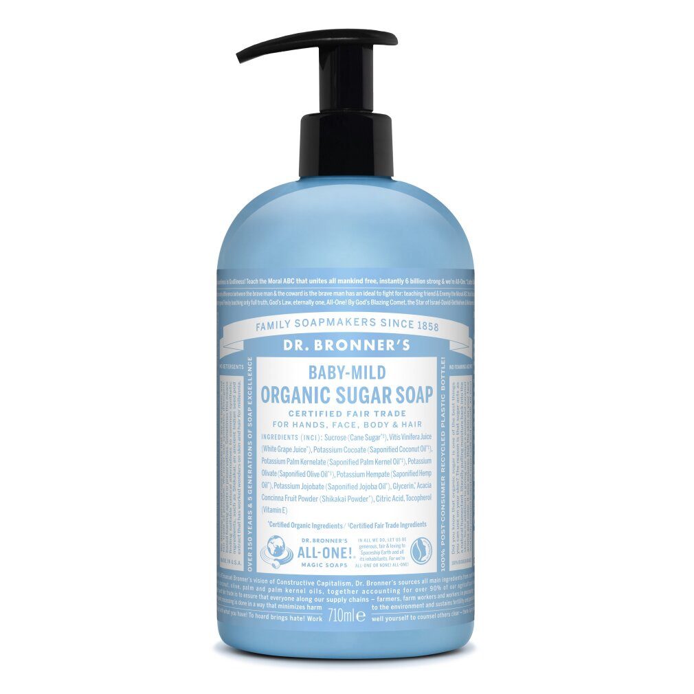Dr. Bronners Körperpflegemittel Dr. Bronner's - Bio-Zuckerseife Baby Mild