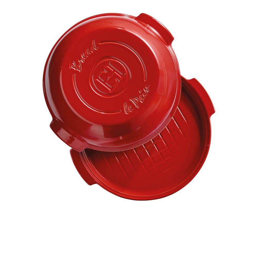 Emile Henry Brotbackform runde Keramik Brotback-Kuppel - Brot-Set
