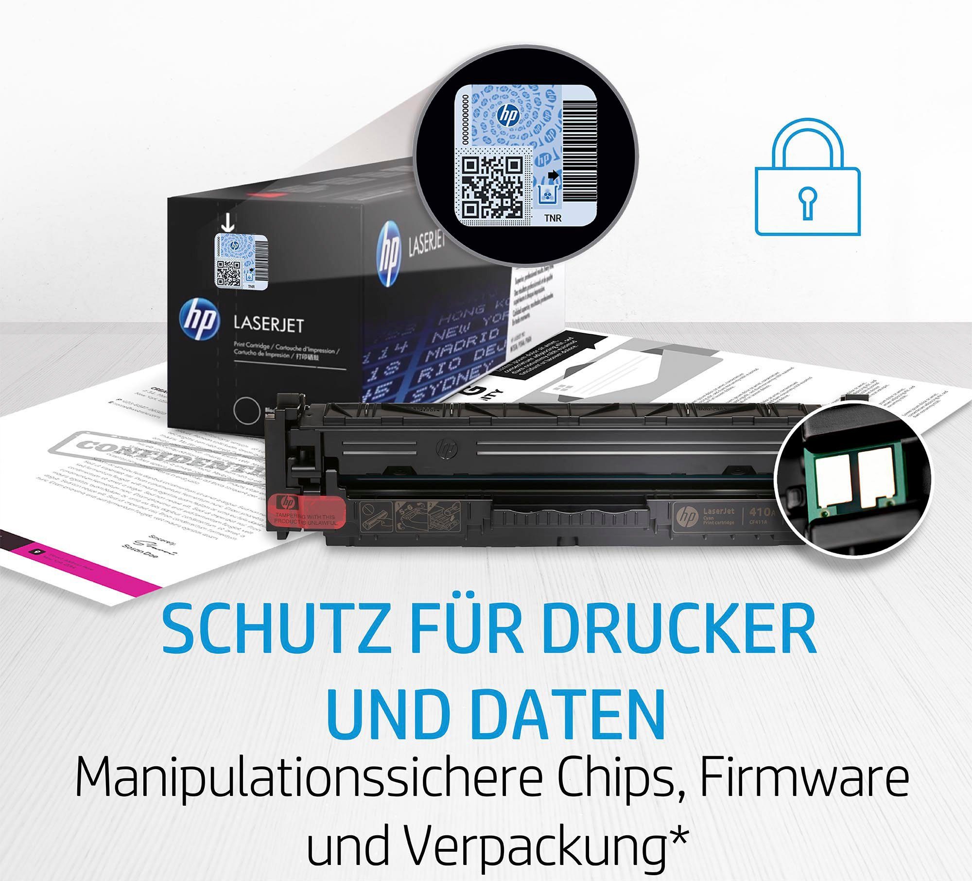HP Tonerpatrone HP original Toner 216A schwarz/black W2410A, original LaserJet Toner Kartusche 216 schwarz