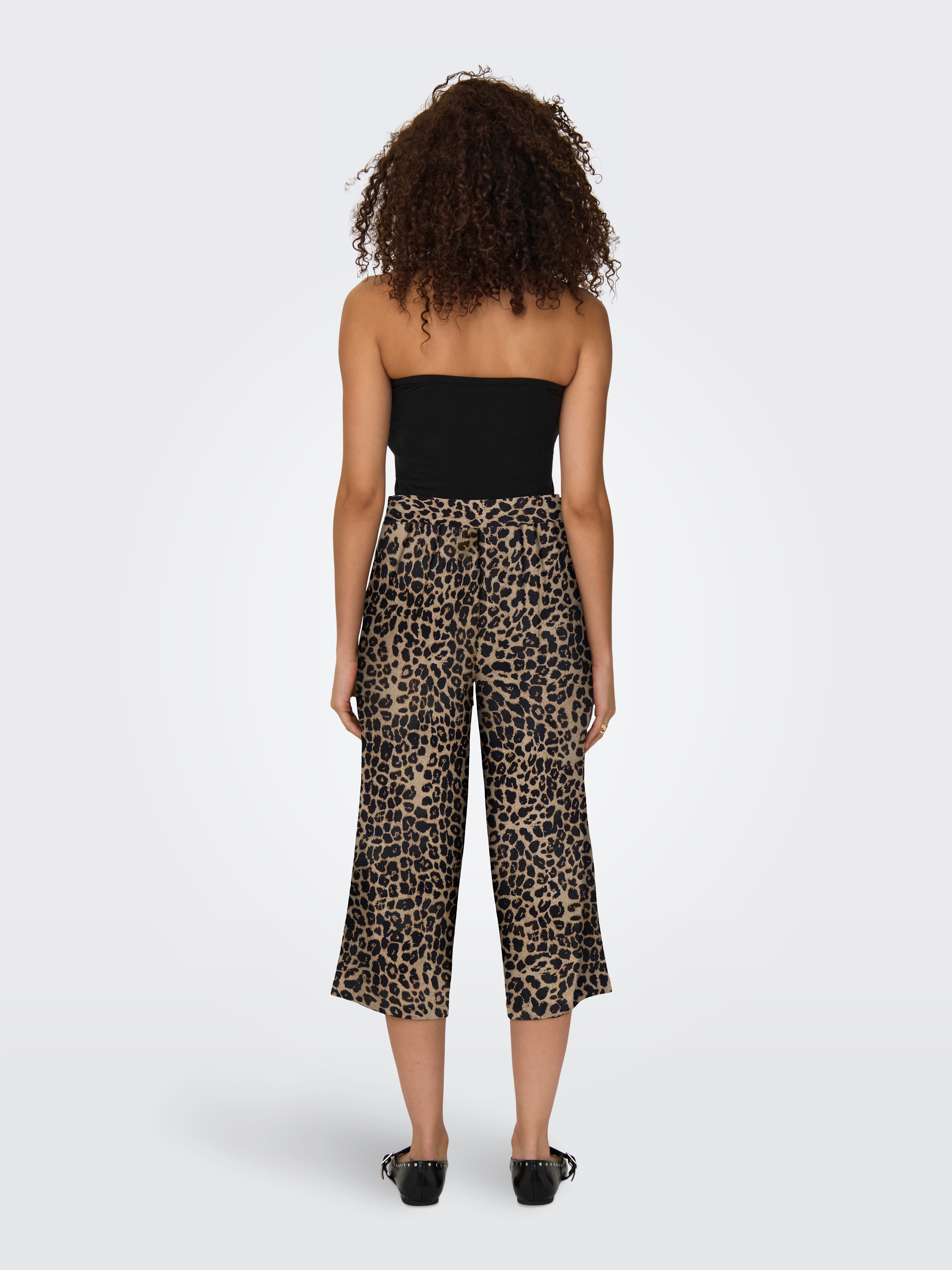 ONLY Palazzohose ONLWINNER – Culottehose mit elastischem Bund und Kordelzug Materialmix, regular fit