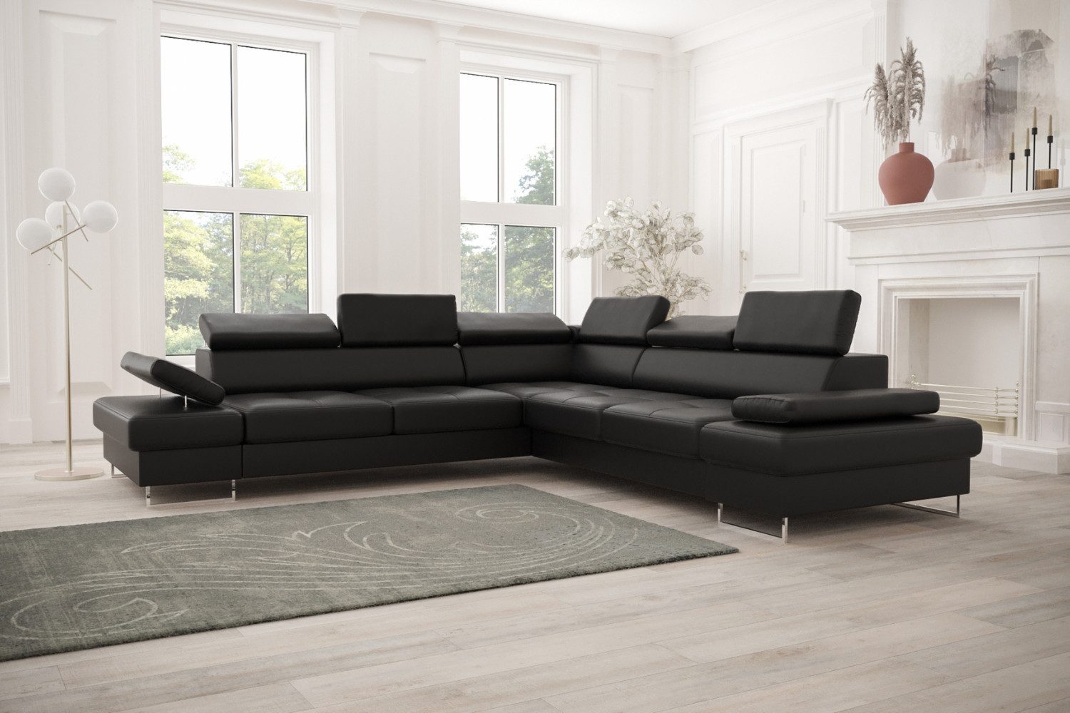 Friderik-EU Ecksofa Galaxy MAX mit Schlaffunktion günstig online kaufen