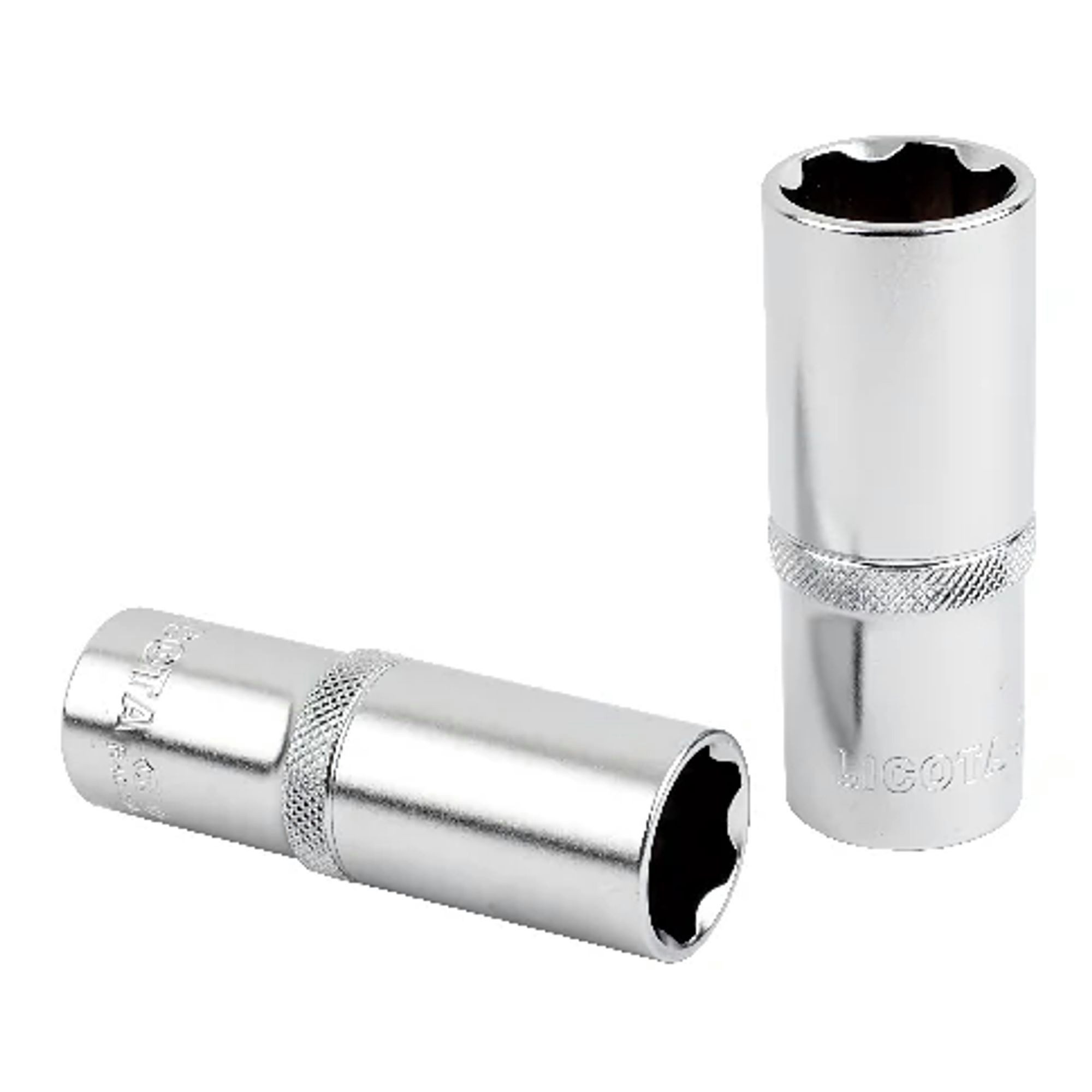 Boni-Shop Werkzeugeinsatz Stecknuss 13mm, 1/2 Zoll Nuss, lange Ausführung, Super-Lock CrV, robuste Ausführung