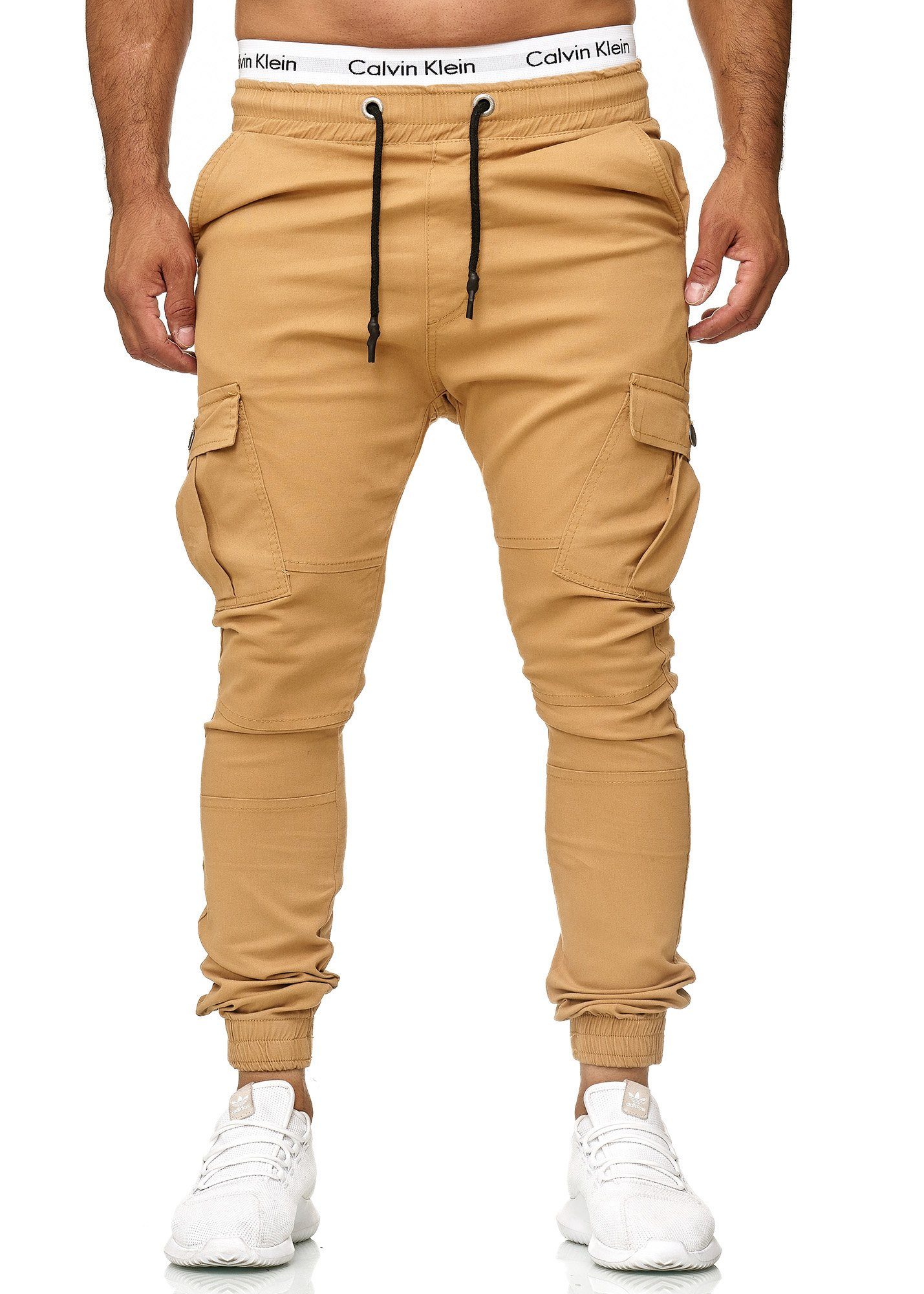 Chino 3292 Jogger Slim-fit-Jeans Slim Fit Beige Code47