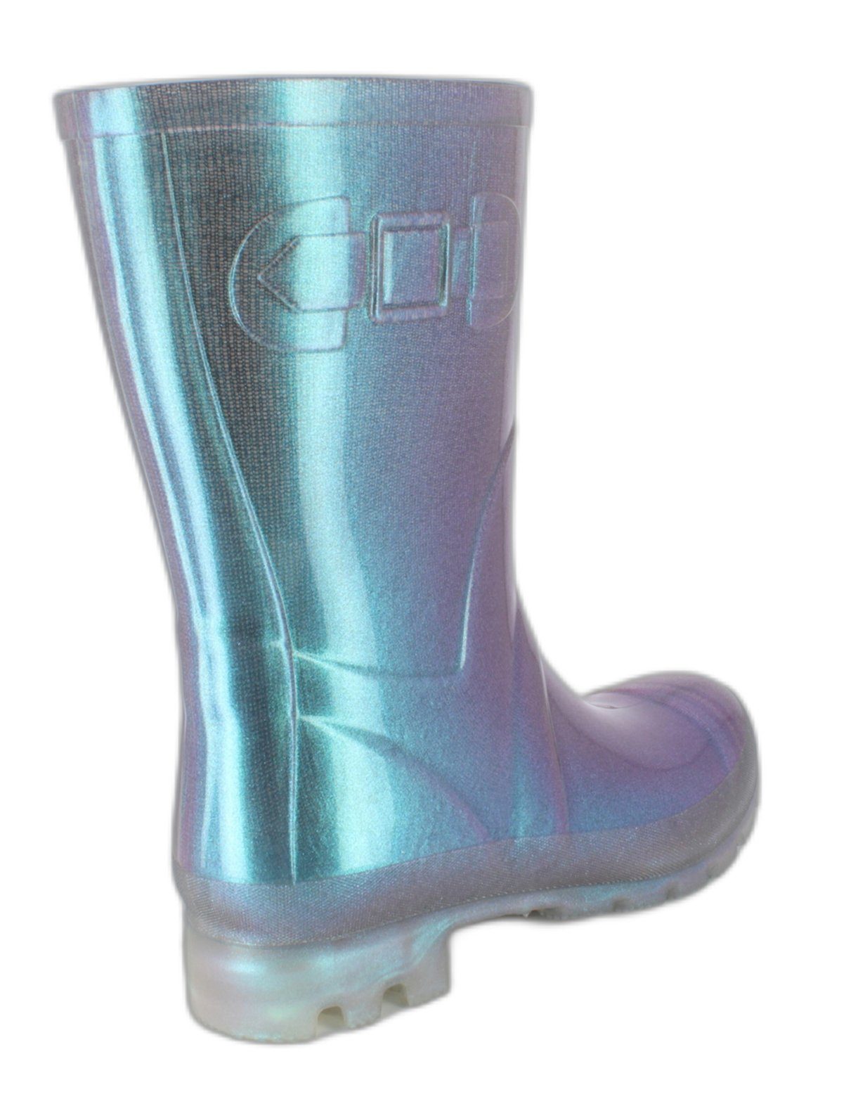 Beck Damen Regenstiefel Glossy Gummistiefel (für trockene Füße bei Nässe und Matschwetter) ein Hingucker für jedes Alter