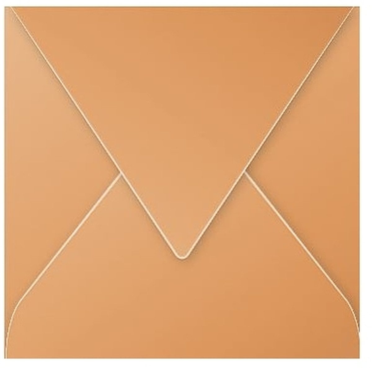 CLAIREFONTAINE Briefumschlag Briefumschlag Pollen 140x140mm 120g VE=20 Stück gummiert clementine